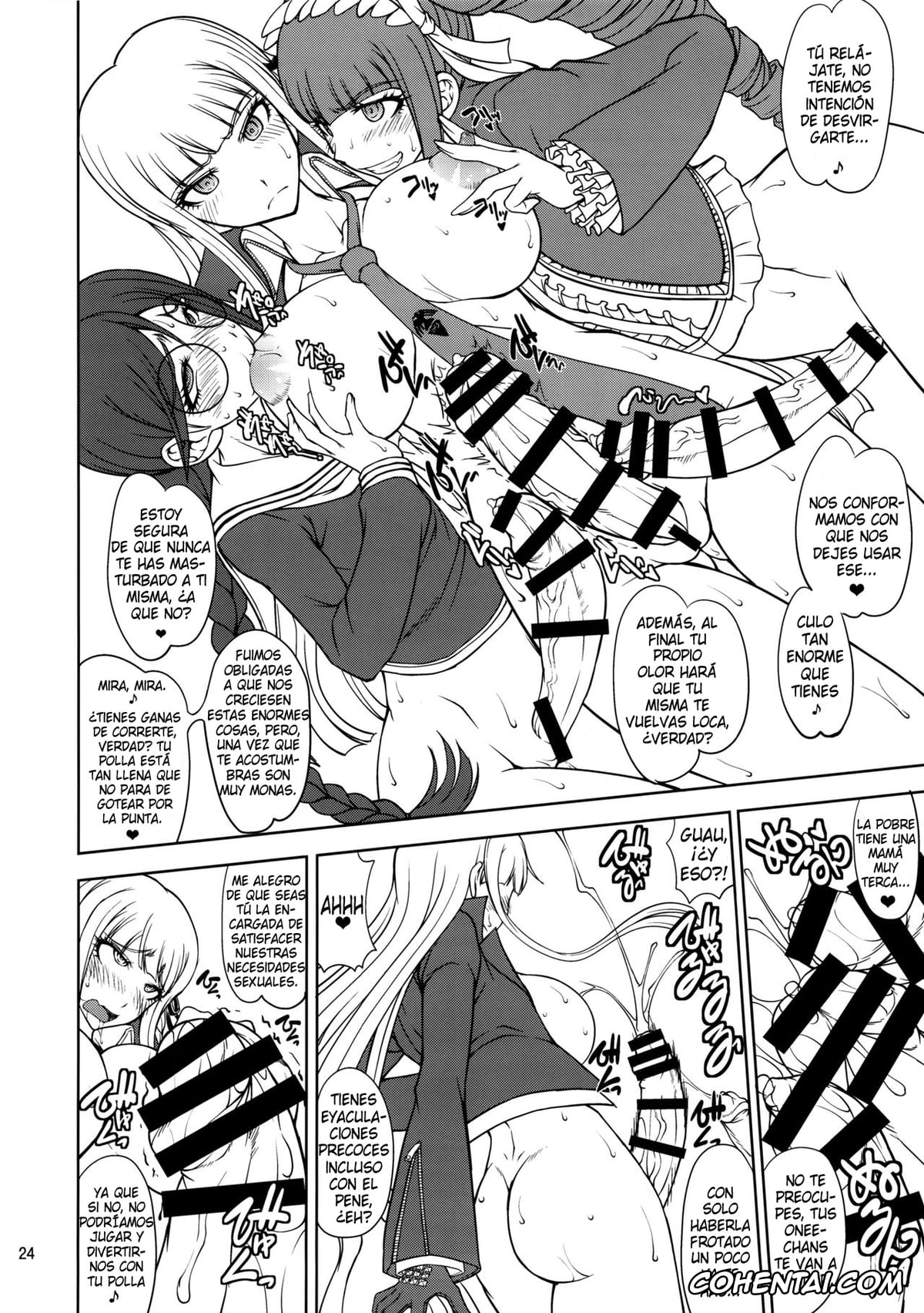Danganronpa porno, Aoi Asahina porno, Chihiro Fujisaki porno, Junko Enoshima porno, Kyouko Kirigiri porno, Sayaka Maizono porno, Touko Fukawa porno, Zettai Zetsubou Chou Zecchou Gakkyuu-kai + Paper (Danganronpa), pagina 23