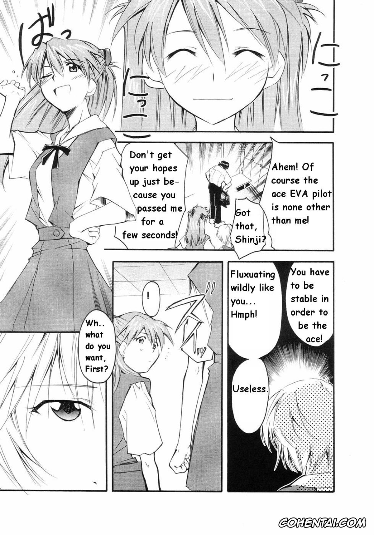 Neon Genesis Evangelion xxx, Asuka Langley Soryu xxx, Misato Katsuragi xxx, Rei Ayanami xxx, Ritsuko Akagi xxx, Ryoji Kaji xxx, Shinji Ikari xxx, RE-TAKE (Neon Genesis Evangelion), pagina 13