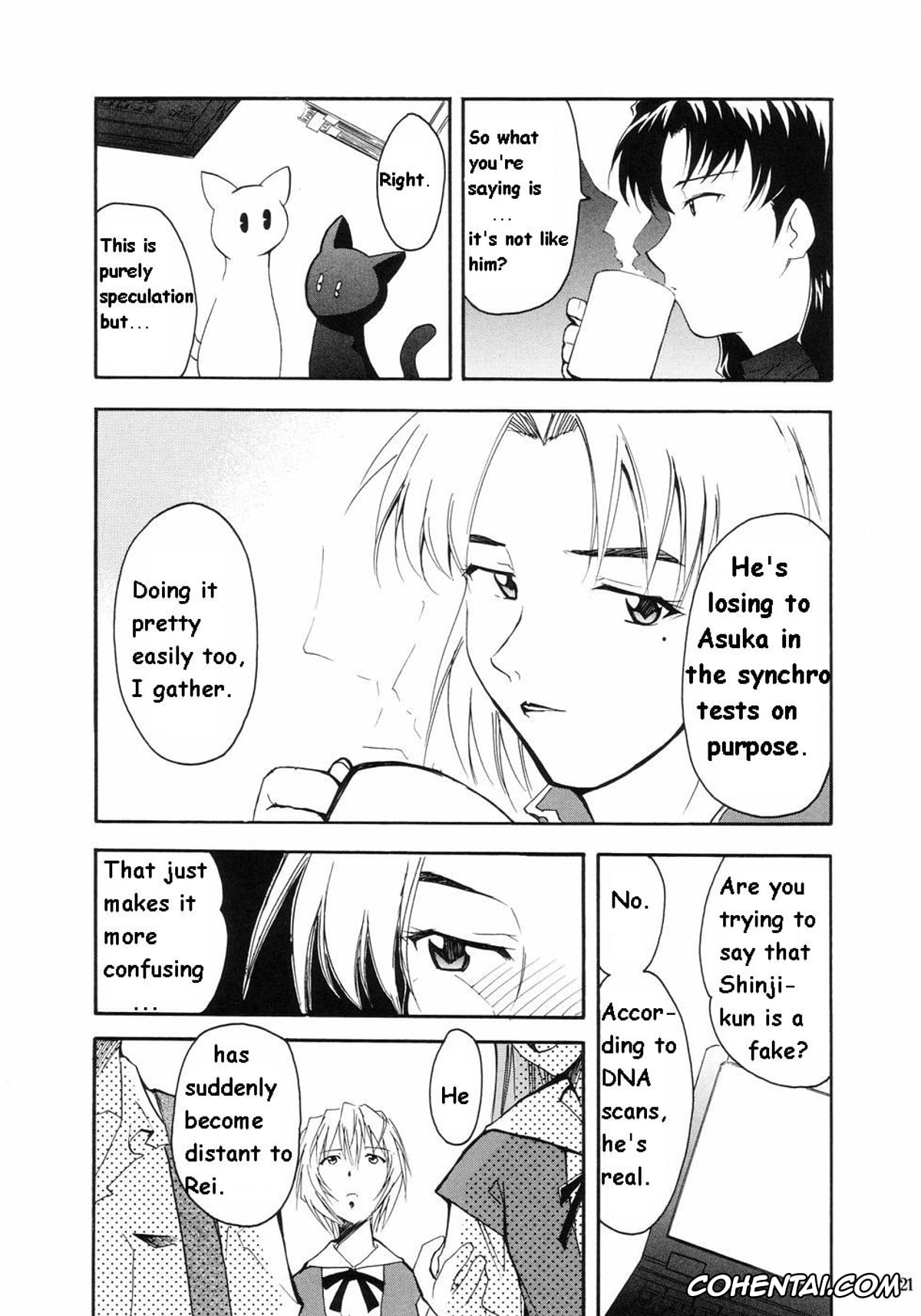 Neon Genesis Evangelion porno, Asuka Langley Soryu porno, Misato Katsuragi porno, Rei Ayanami porno, Ritsuko Akagi porno, Ryoji Kaji porno, Shinji Ikari porno, RE-TAKE (Neon Genesis Evangelion), pagina 17