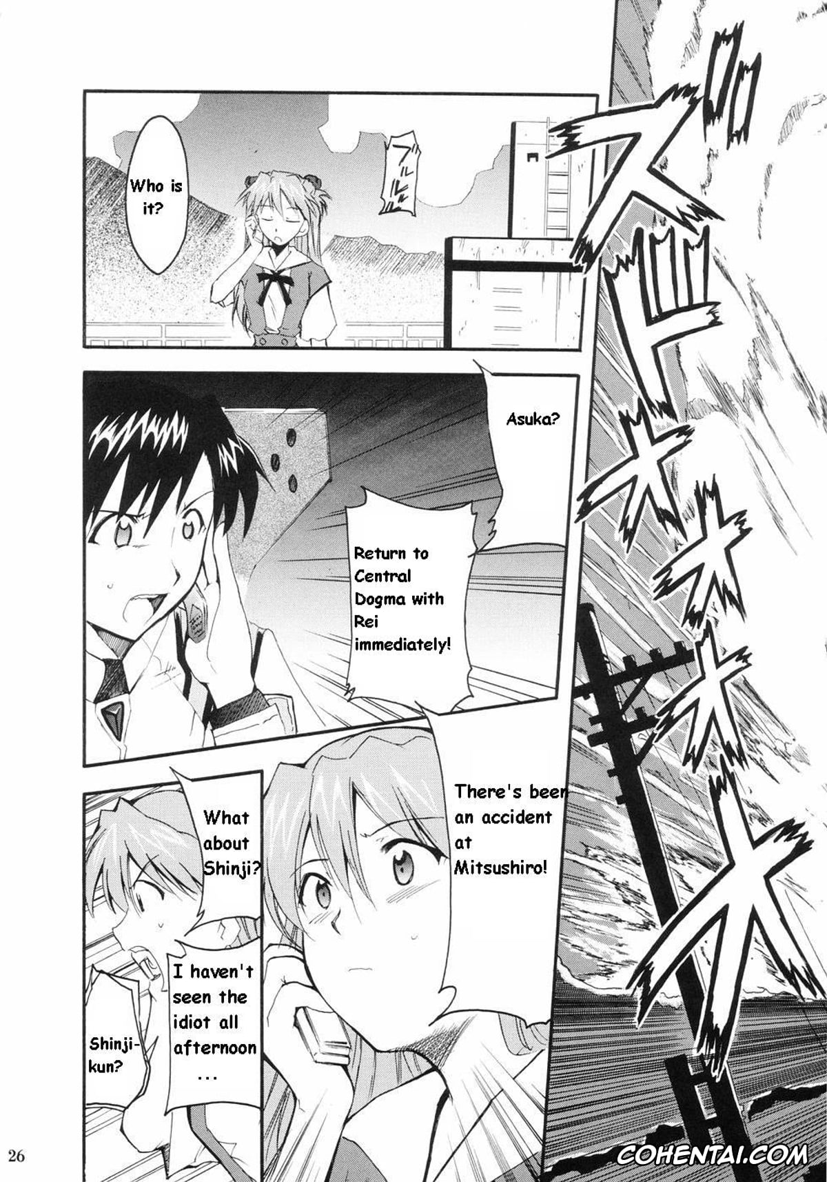 Neon Genesis Evangelion xxx, Asuka Langley Soryu xxx, Misato Katsuragi xxx, Rei Ayanami xxx, Ritsuko Akagi xxx, Ryoji Kaji xxx, Shinji Ikari xxx, RE-TAKE (Neon Genesis Evangelion), pagina 22