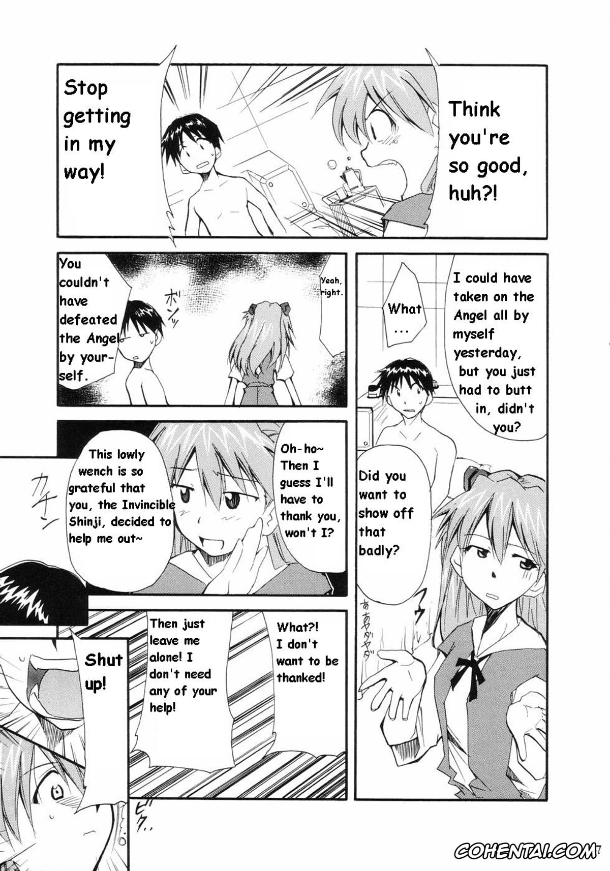 Neon Genesis Evangelion xxx, Asuka Langley Soryu xxx, Misato Katsuragi xxx, Rei Ayanami xxx, Ritsuko Akagi xxx, Ryoji Kaji xxx, Shinji Ikari xxx, RE-TAKE (Neon Genesis Evangelion), pagina 43