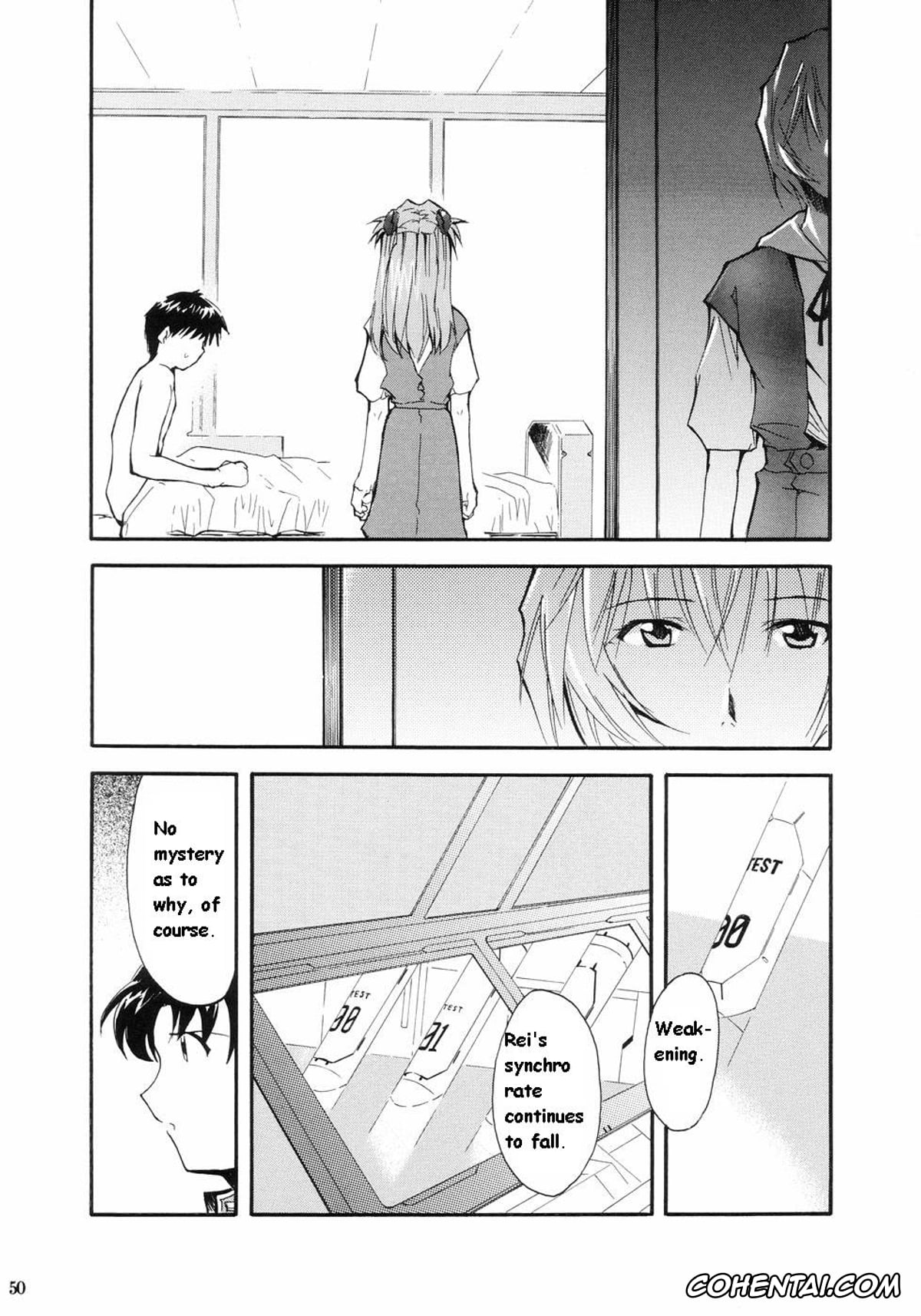 Neon Genesis Evangelion xxx, Asuka Langley Soryu xxx, Misato Katsuragi xxx, Rei Ayanami xxx, Ritsuko Akagi xxx, Ryoji Kaji xxx, Shinji Ikari xxx, RE-TAKE (Neon Genesis Evangelion), pagina 46