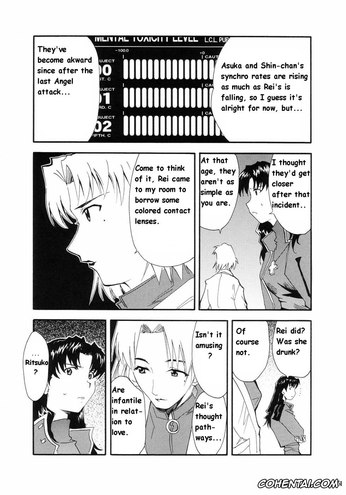 Neon Genesis Evangelion porno, Asuka Langley Soryu porno, Misato Katsuragi porno, Rei Ayanami porno, Ritsuko Akagi porno, Ryoji Kaji porno, Shinji Ikari porno, RE-TAKE (Neon Genesis Evangelion), pagina 47