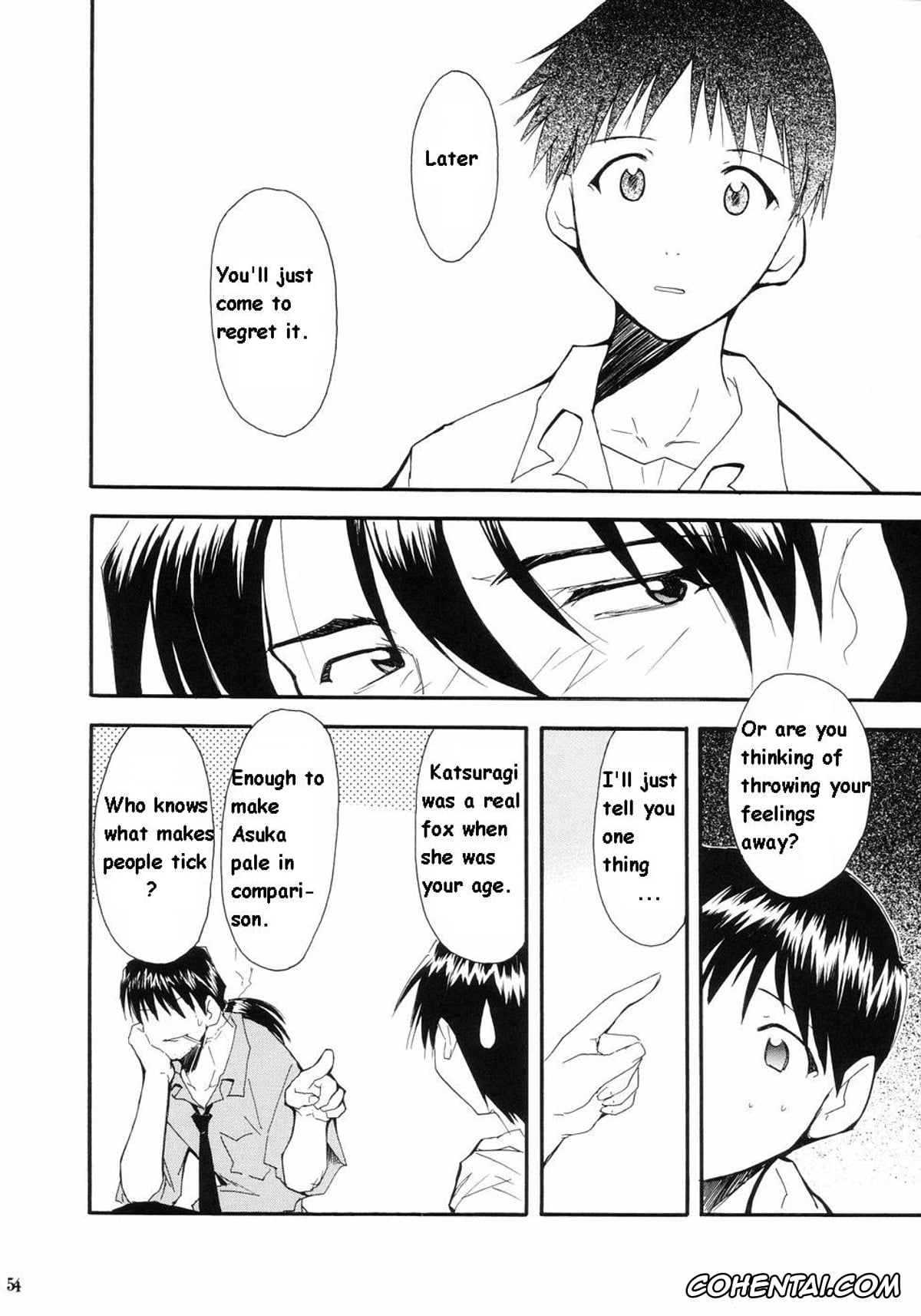 Neon Genesis Evangelion porno, Asuka Langley Soryu porno, Misato Katsuragi porno, Rei Ayanami porno, Ritsuko Akagi porno, Ryoji Kaji porno, Shinji Ikari porno, RE-TAKE (Neon Genesis Evangelion), pagina 50