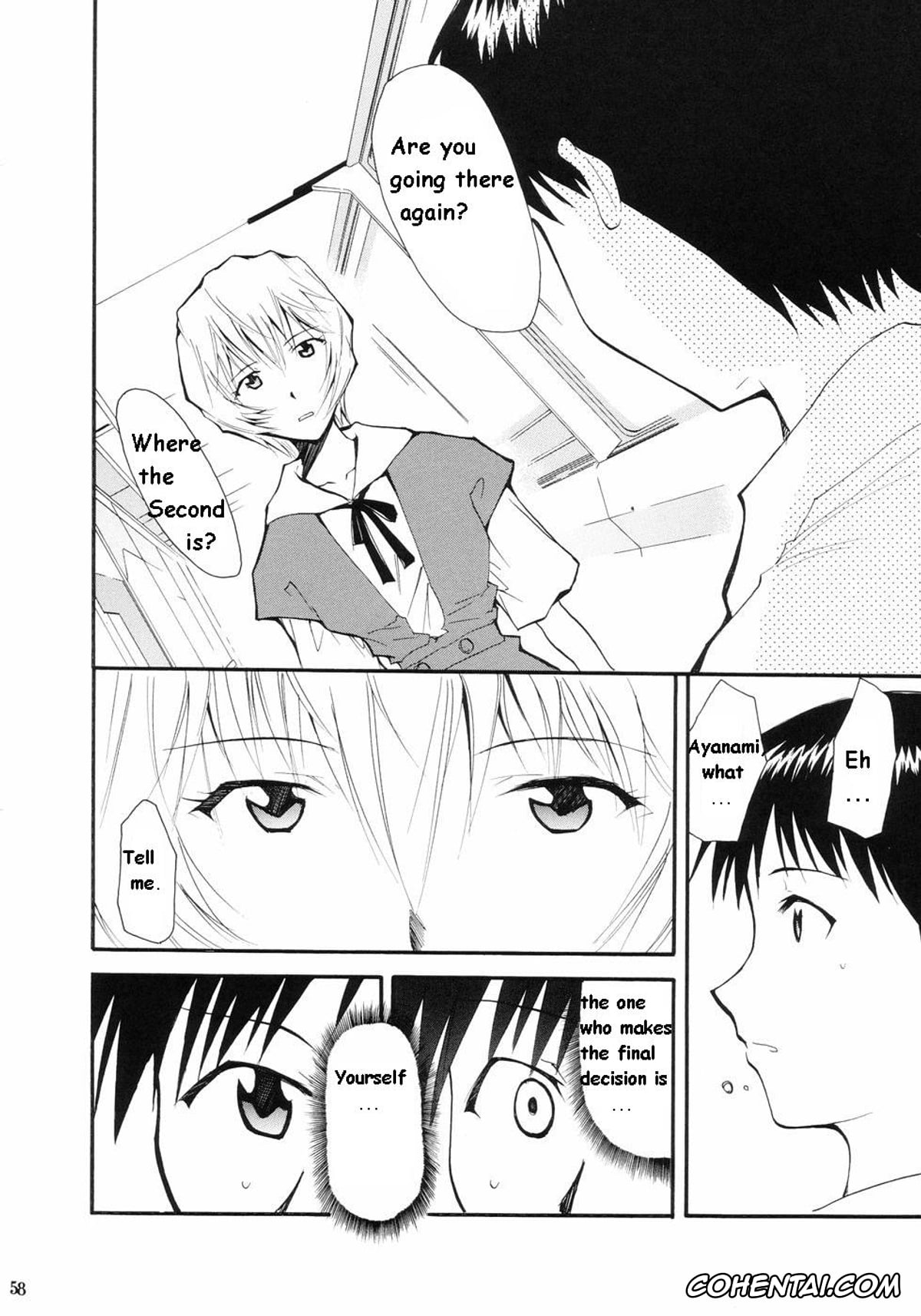 Neon Genesis Evangelion hentai, Asuka Langley Soryu hentai, Misato Katsuragi hentai, Rei Ayanami hentai, Ritsuko Akagi hentai, Ryoji Kaji hentai, Shinji Ikari hentai, RE-TAKE (Neon Genesis Evangelion), pagina 54