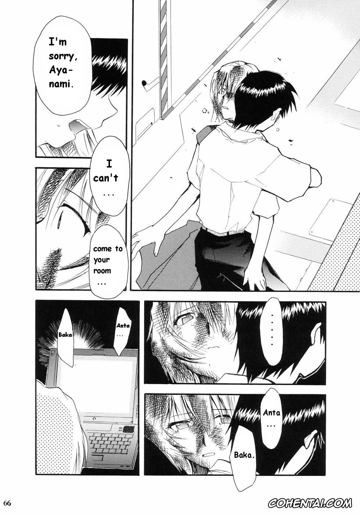 Neon Genesis Evangelion xxx, Asuka Langley Soryu xxx, Misato Katsuragi xxx, Rei Ayanami xxx, Ritsuko Akagi xxx, Ryoji Kaji xxx, Shinji Ikari xxx, RE-TAKE (Neon Genesis Evangelion), pagina 61