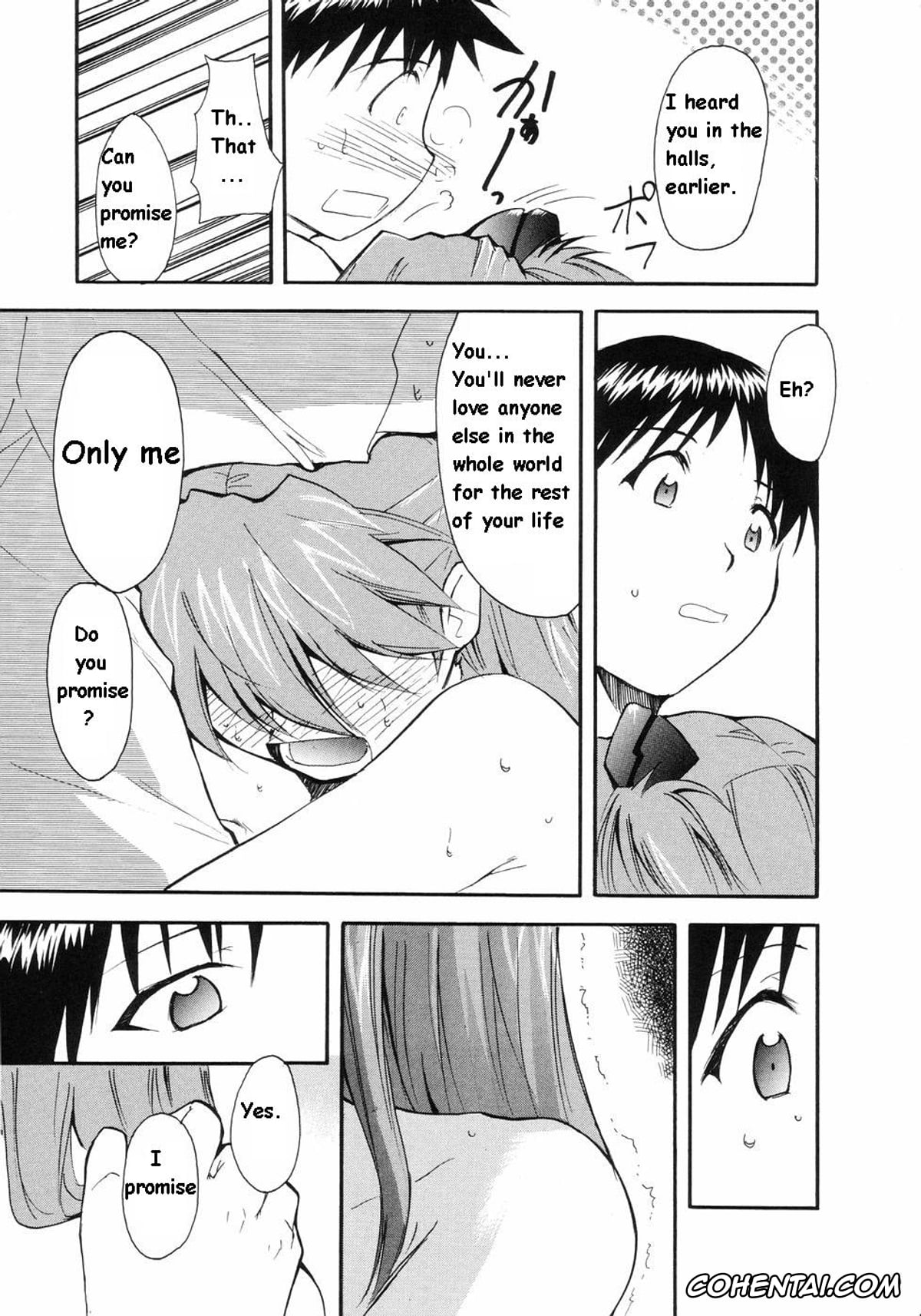 Neon Genesis Evangelion xxx, Asuka Langley Soryu xxx, Misato Katsuragi xxx, Rei Ayanami xxx, Ritsuko Akagi xxx, Ryoji Kaji xxx, Shinji Ikari xxx, RE-TAKE (Neon Genesis Evangelion), pagina 64