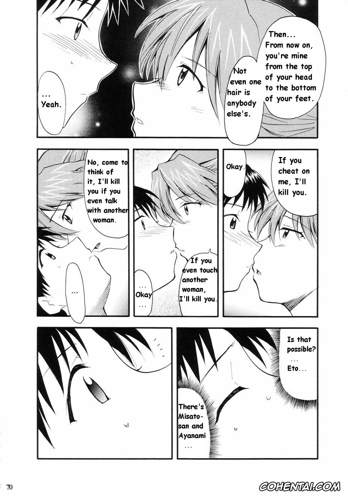 Neon Genesis Evangelion porno, Asuka Langley Soryu porno, Misato Katsuragi porno, Rei Ayanami porno, Ritsuko Akagi porno, Ryoji Kaji porno, Shinji Ikari porno, RE-TAKE (Neon Genesis Evangelion), pagina 65