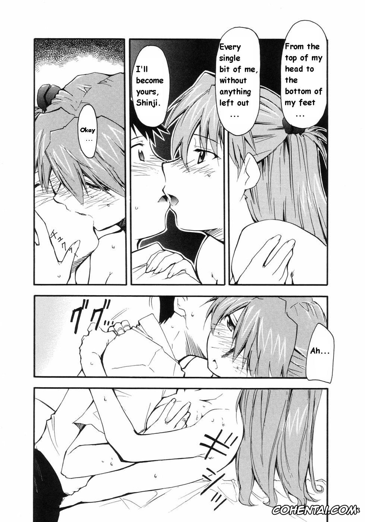 Neon Genesis Evangelion porno, Asuka Langley Soryu porno, Misato Katsuragi porno, Rei Ayanami porno, Ritsuko Akagi porno, Ryoji Kaji porno, Shinji Ikari porno, RE-TAKE (Neon Genesis Evangelion), pagina 68
