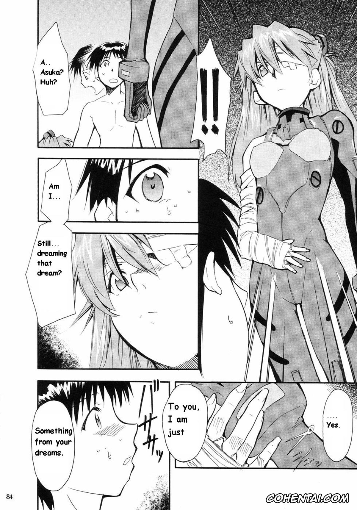 Neon Genesis Evangelion xxx, Asuka Langley Soryu xxx, Misato Katsuragi xxx, Rei Ayanami xxx, Ritsuko Akagi xxx, Ryoji Kaji xxx, Shinji Ikari xxx, RE-TAKE (Neon Genesis Evangelion), pagina 79