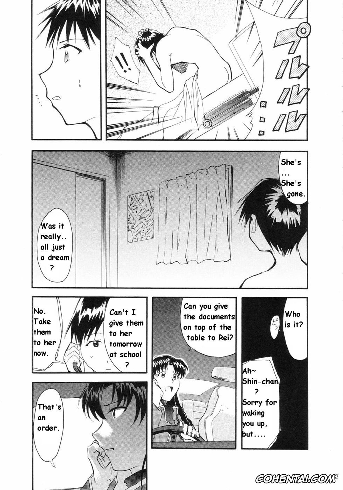 Neon Genesis Evangelion xxx, Asuka Langley Soryu xxx, Misato Katsuragi xxx, Rei Ayanami xxx, Ritsuko Akagi xxx, Ryoji Kaji xxx, Shinji Ikari xxx, RE-TAKE (Neon Genesis Evangelion), pagina 82