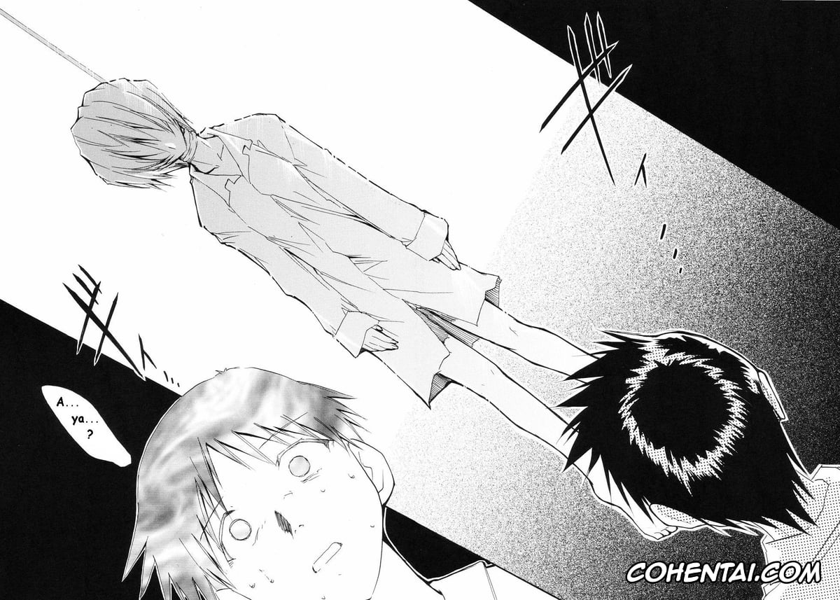 Neon Genesis Evangelion xxx, Asuka Langley Soryu xxx, Misato Katsuragi xxx, Rei Ayanami xxx, Ritsuko Akagi xxx, Ryoji Kaji xxx, Shinji Ikari xxx, RE-TAKE (Neon Genesis Evangelion), pagina 85