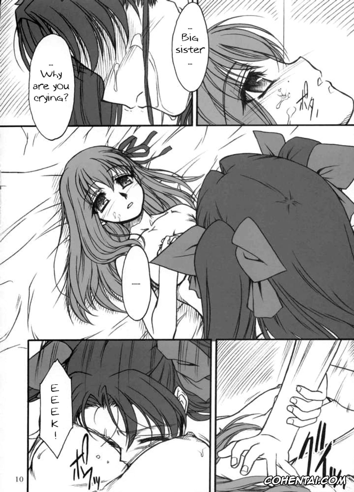 Fate/stay night hentai, Rin Tosaka hentai, Sakura Matou hentai, Winter’s Tale (Fate/stay night), pagina 9