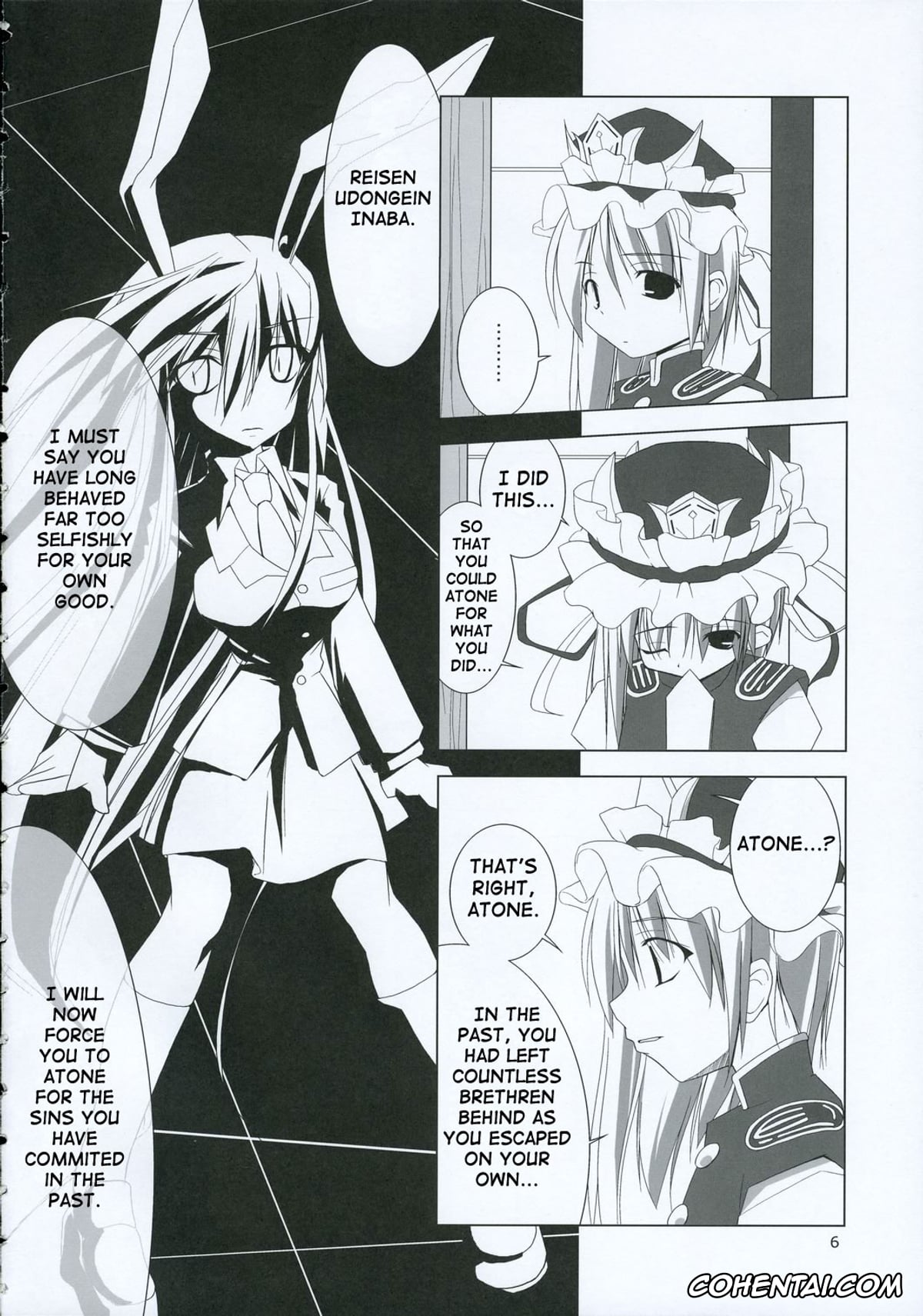 Touhou Project porno, Keine Kamishirasawa porno, Komachi Onozuka porno, Reisen Udongein Inaba porno, Inaba Box 2 (Touhou Project), pagina 5