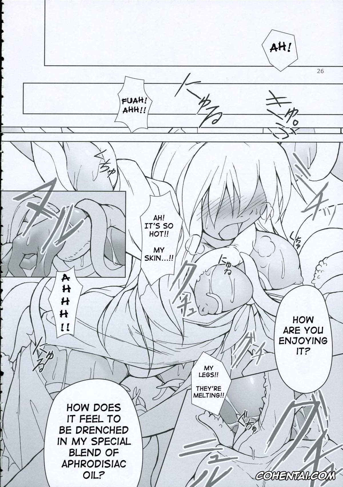 Touhou Project xxx, Keine Kamishirasawa xxx, Komachi Onozuka xxx, Reisen Udongein Inaba xxx, Inaba Box 2 (Touhou Project), pagina 25