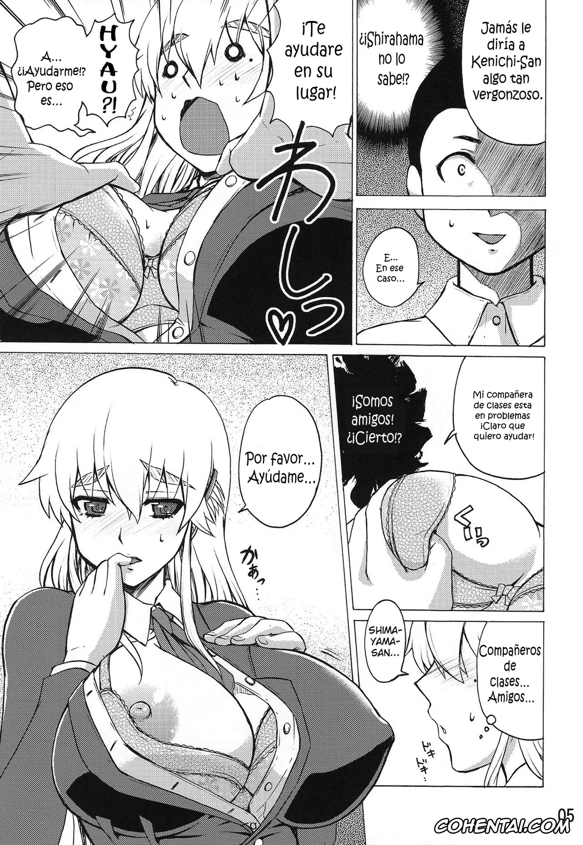 Historys Strongest Disciple Kenichi | Shijou Saikyou No Deshi Kenichi porno, Miu Furinji porno, Shimayama porno, Shijou Saikyou no Doukyuusei Fuurinji Miu (Shijou Saikyou No Deshi Kenichi), pagina 5