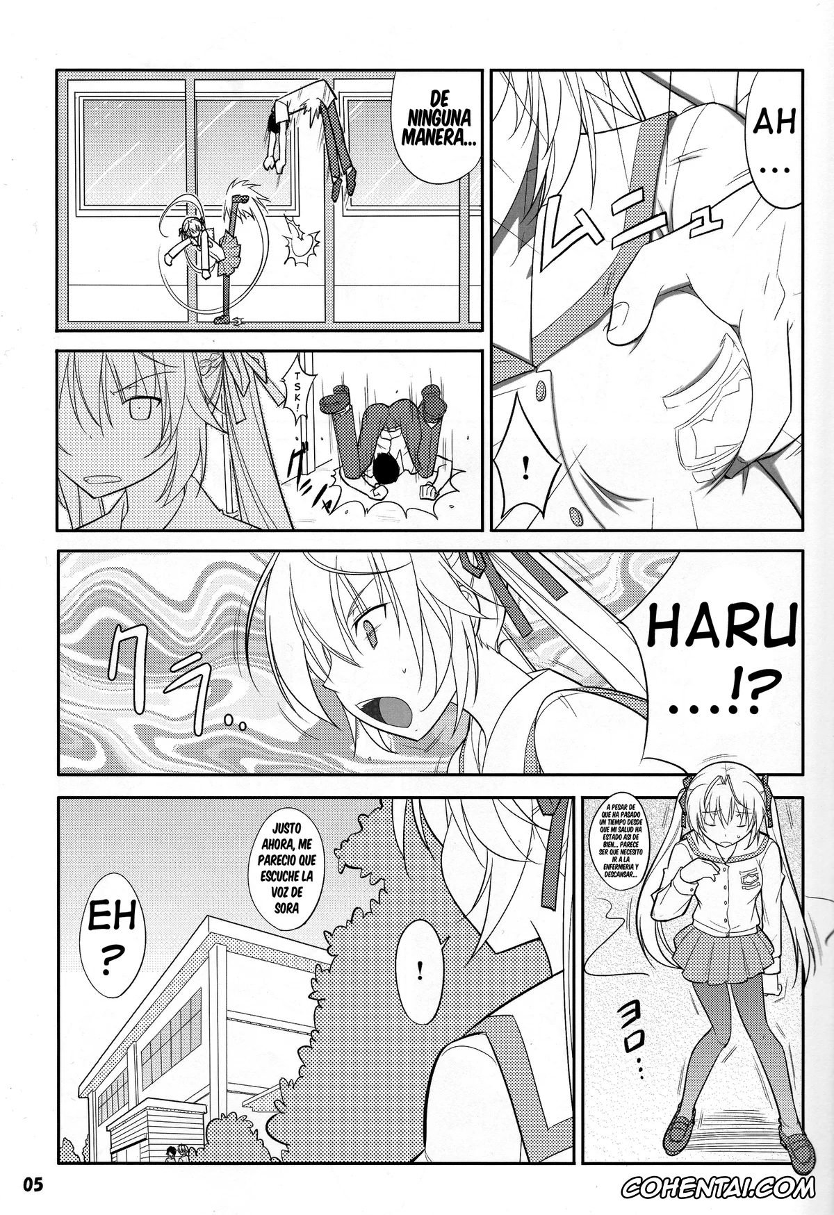 Yosuga No Sora porno, Haruka Kasugano porno, Sora Kasugano porno, Fureau Kizuguchi (Yosuga no Sora), pagina 5