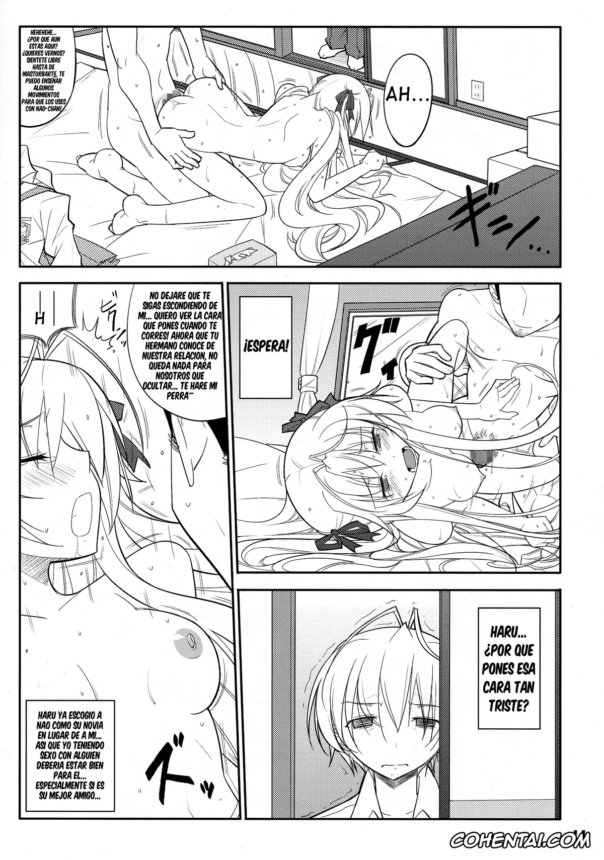 Yosuga No Sora porno, Haruka Kasugano porno, Sora Kasugano porno, Fureau Kizuguchi (Yosuga no Sora), pagina 14