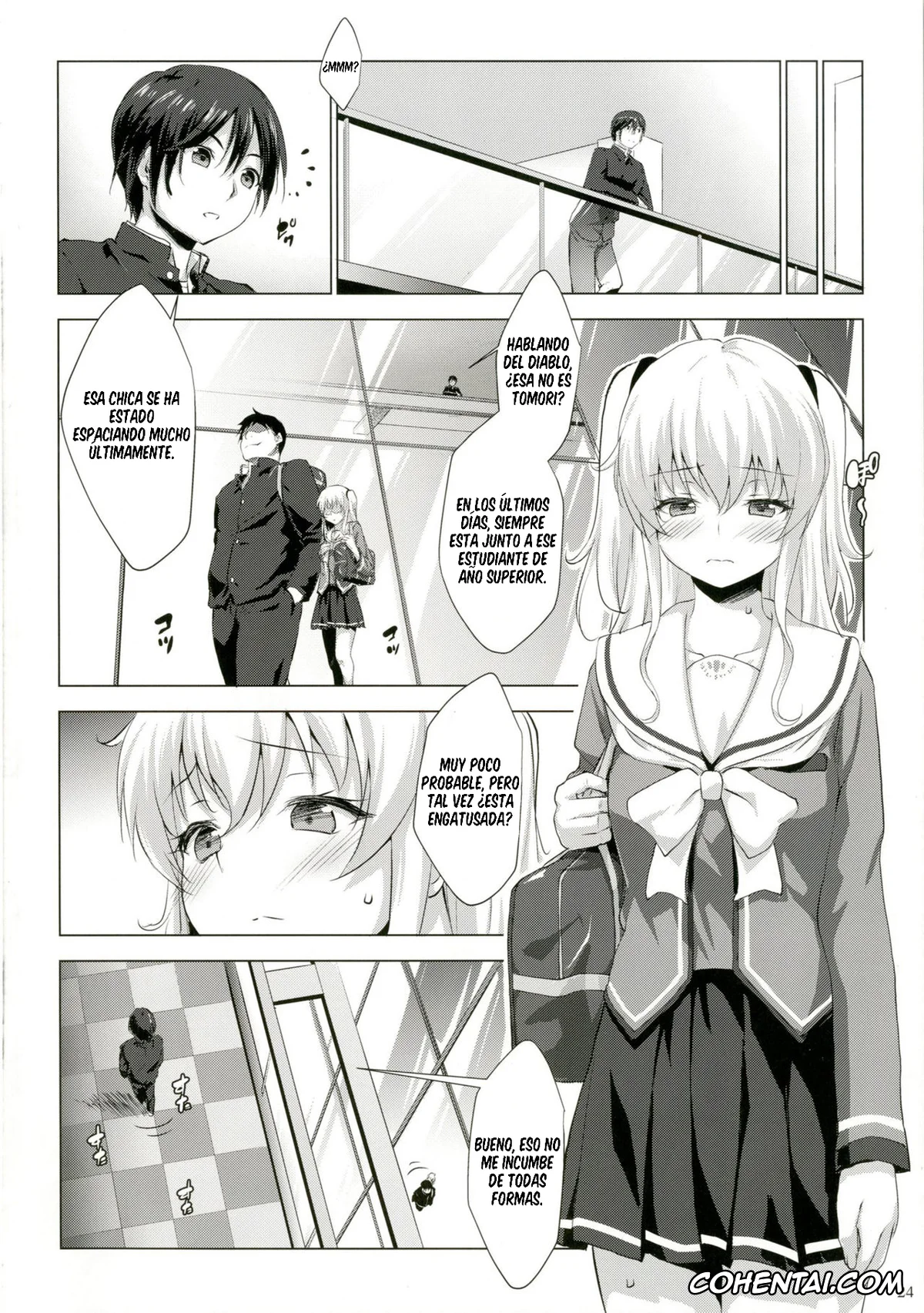 Charlotte hentai, Nao Tomori hentai, Defective (Charlotte), pagina 24