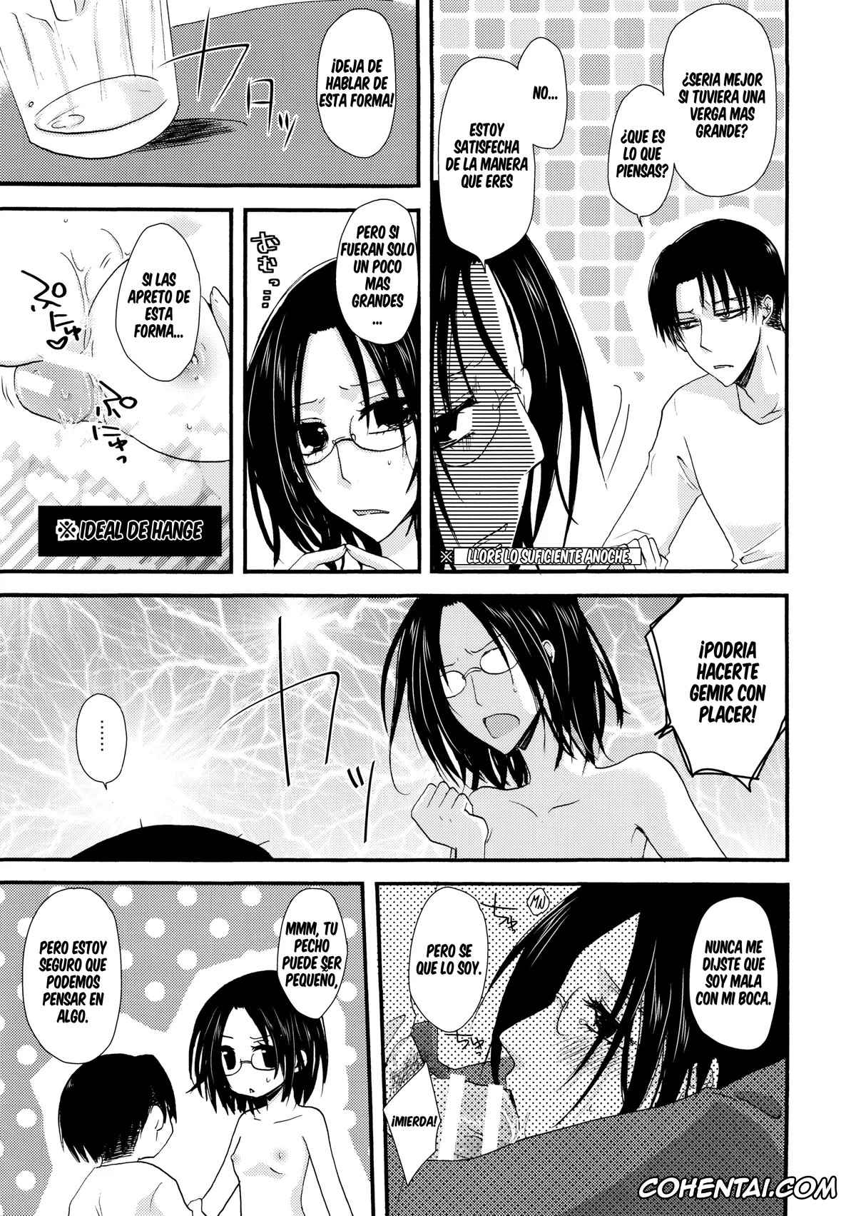Shingeki No Kyojin | Attack On Titan porno, Hange Zoe porno, Levi Ackerman porno, Romantic Mauve (Shingeki no Kyojin), pagina 5