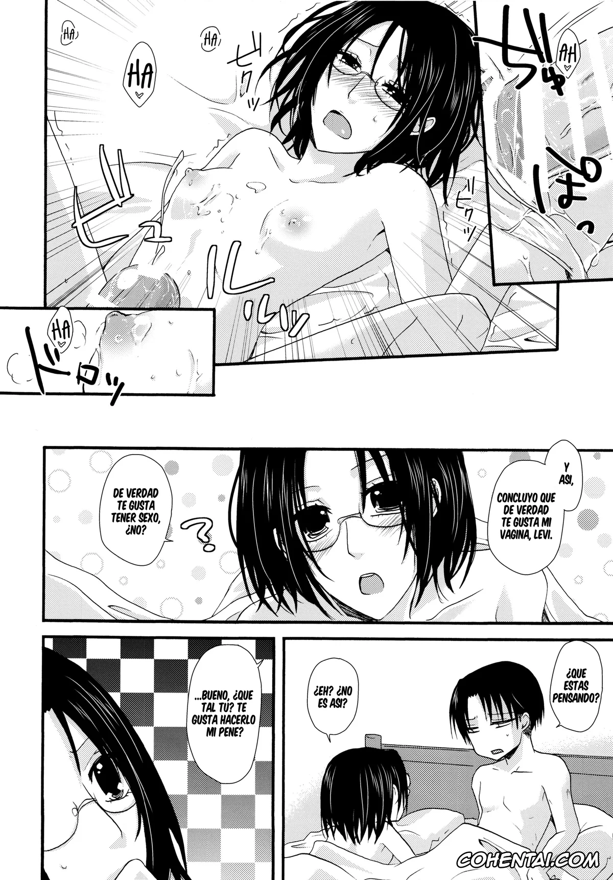 Shingeki No Kyojin | Attack On Titan hentai, Hange Zoe hentai, Levi Ackerman hentai, Romantic Mauve (Shingeki no Kyojin), pagina 12