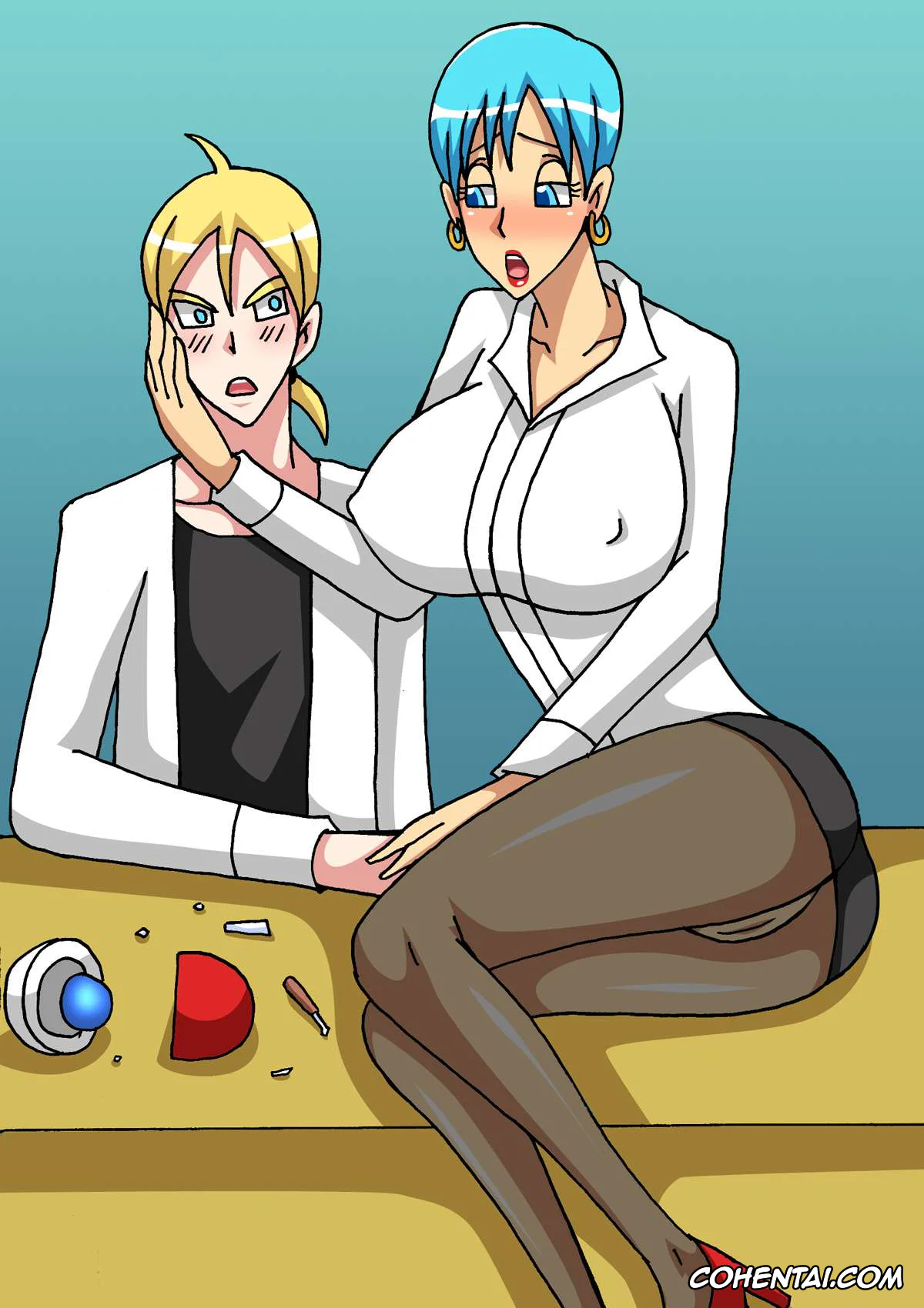 Dragon Ball Z xxx, Bulma Briefs xxx, NTR Wife 02 – Bul’Ma (Dragon Ball Z), pagina 10