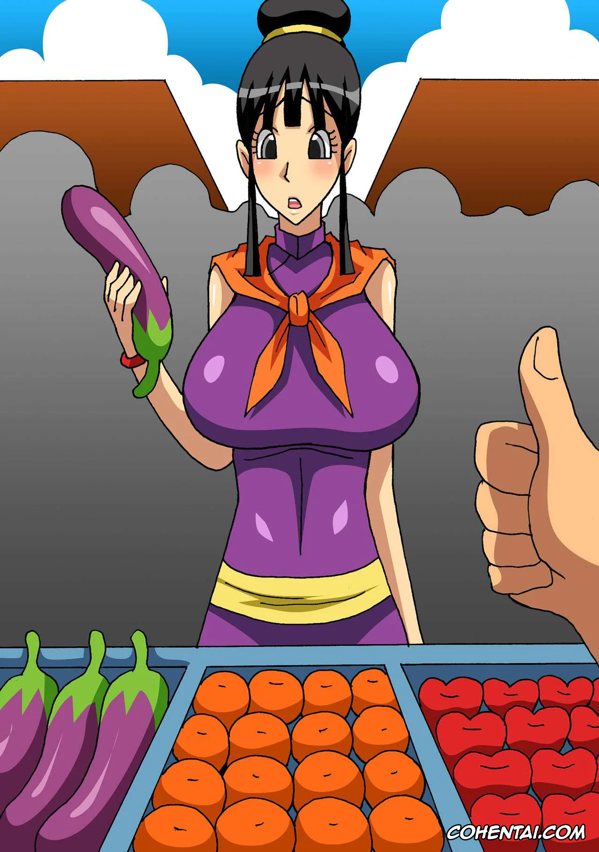 Dragon Ball Z hentai, Chi Chi hentai, NTR Wife Chi 2X (Dragon Ball Z), pagina 3