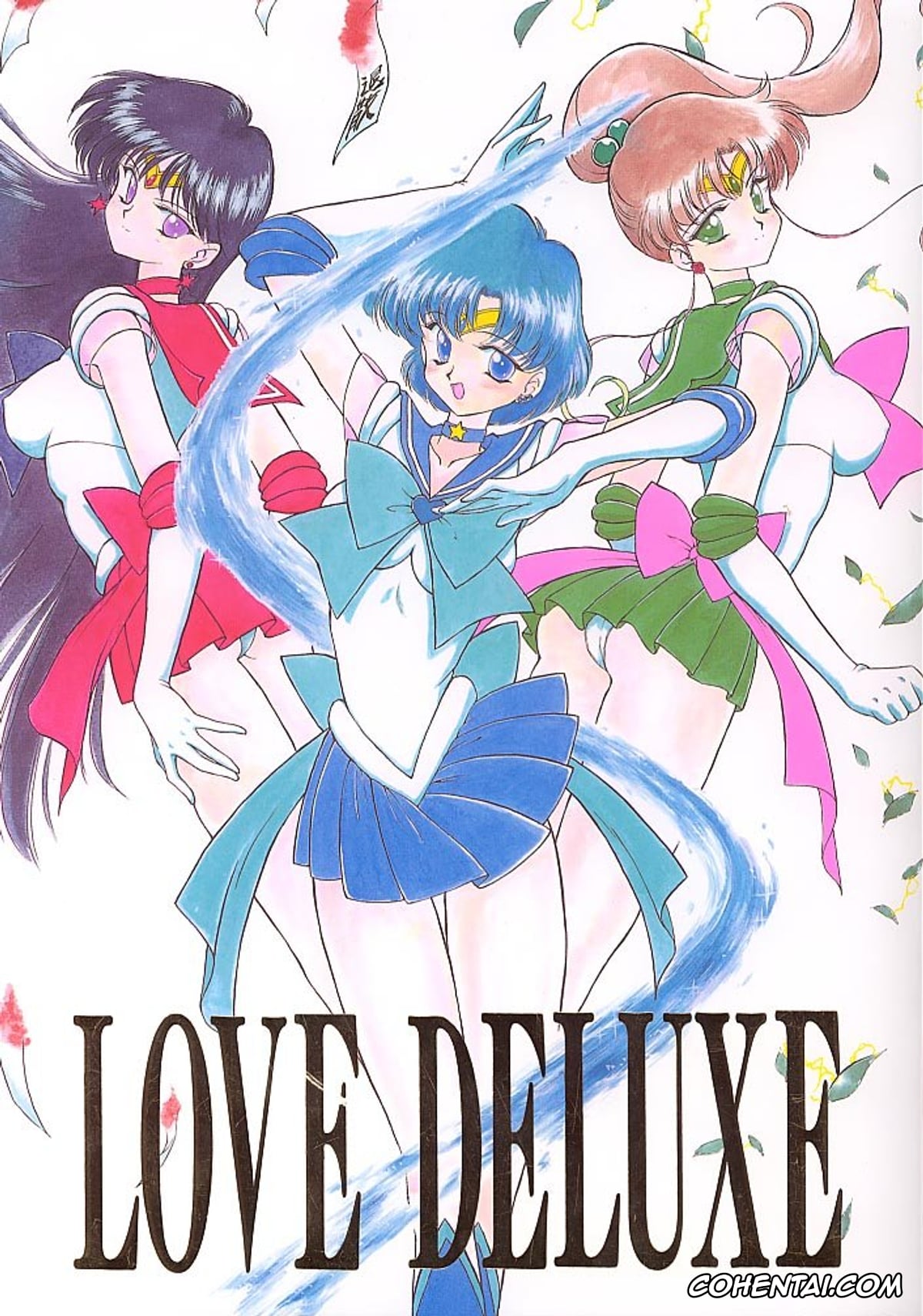 Sailor Moon | Bishoujo Senshi Sailor Moon xxx, Sailor Jupiter | Makoto Kino xxx, Sailor Mars | Rei Hino xxx, Sailor Mercury | Ami Mizuno xxx, Love Deluxe (Bishoujo Senshi Sailor Moon), pagina 1