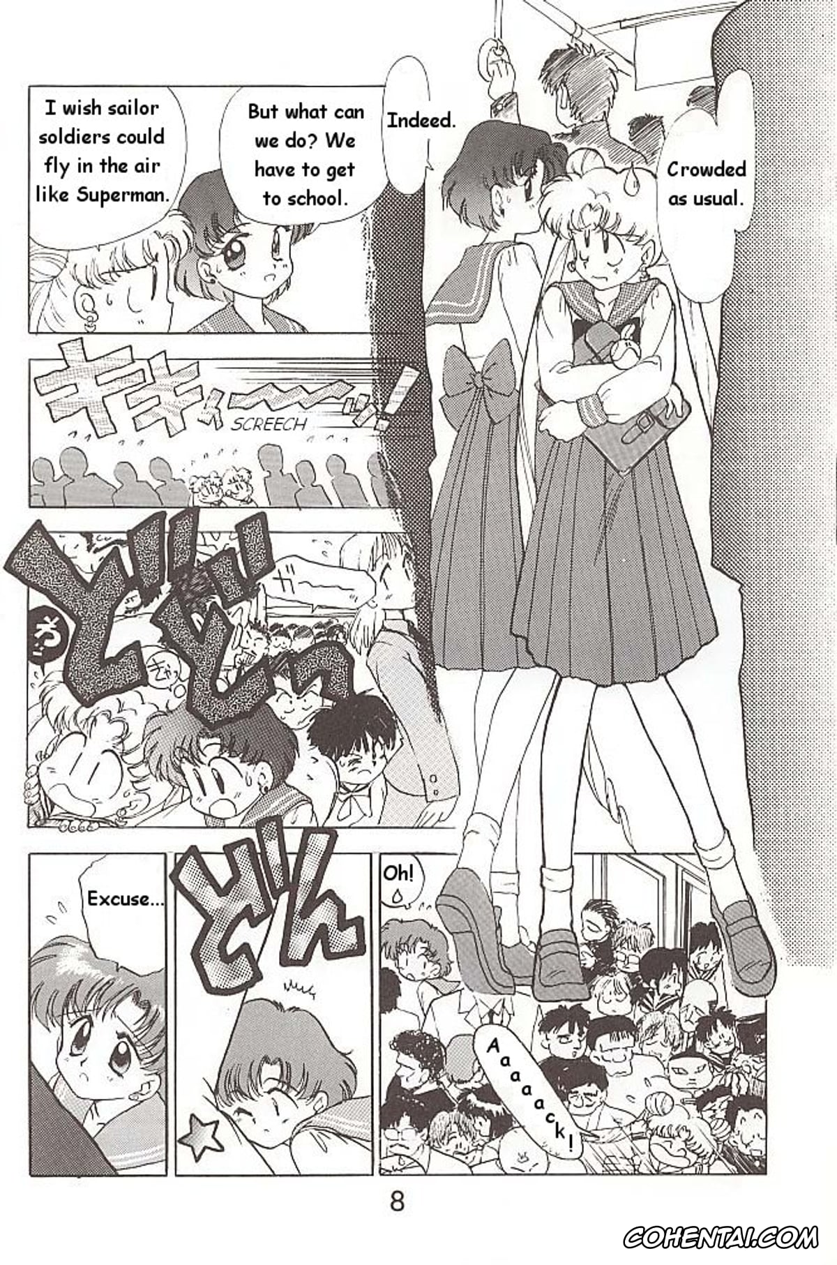 Sailor Moon | Bishoujo Senshi Sailor Moon xxx, Sailor Jupiter | Makoto Kino xxx, Sailor Mars | Rei Hino xxx, Sailor Mercury | Ami Mizuno xxx, Love Deluxe (Bishoujo Senshi Sailor Moon), pagina 7