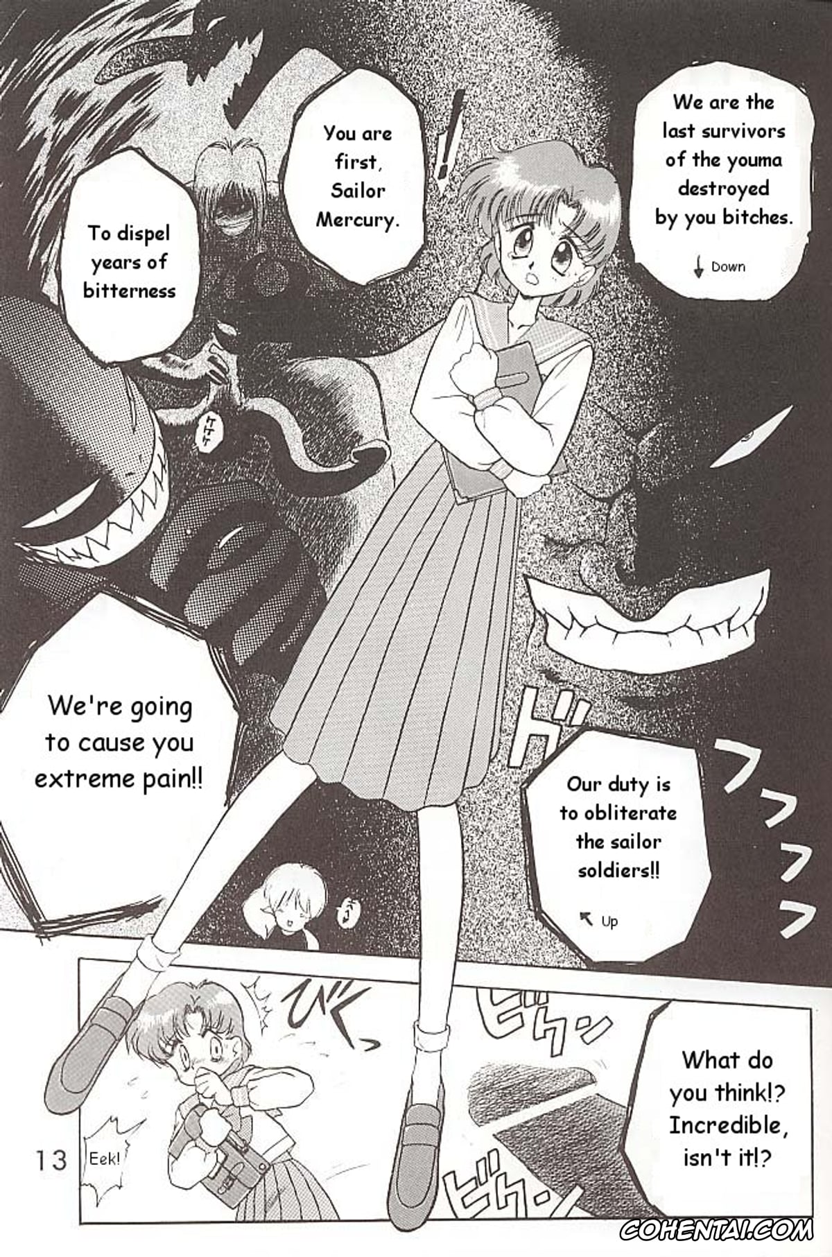 Sailor Moon | Bishoujo Senshi Sailor Moon hentai, Sailor Jupiter | Makoto Kino hentai, Sailor Mars | Rei Hino hentai, Sailor Mercury | Ami Mizuno hentai, Love Deluxe (Bishoujo Senshi Sailor Moon), pagina 12