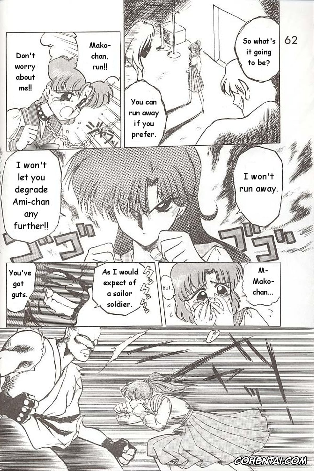 Sailor Moon | Bishoujo Senshi Sailor Moon xxx, Sailor Jupiter | Makoto Kino xxx, Sailor Mars | Rei Hino xxx, Sailor Mercury | Ami Mizuno xxx, Love Deluxe (Bishoujo Senshi Sailor Moon), pagina 61