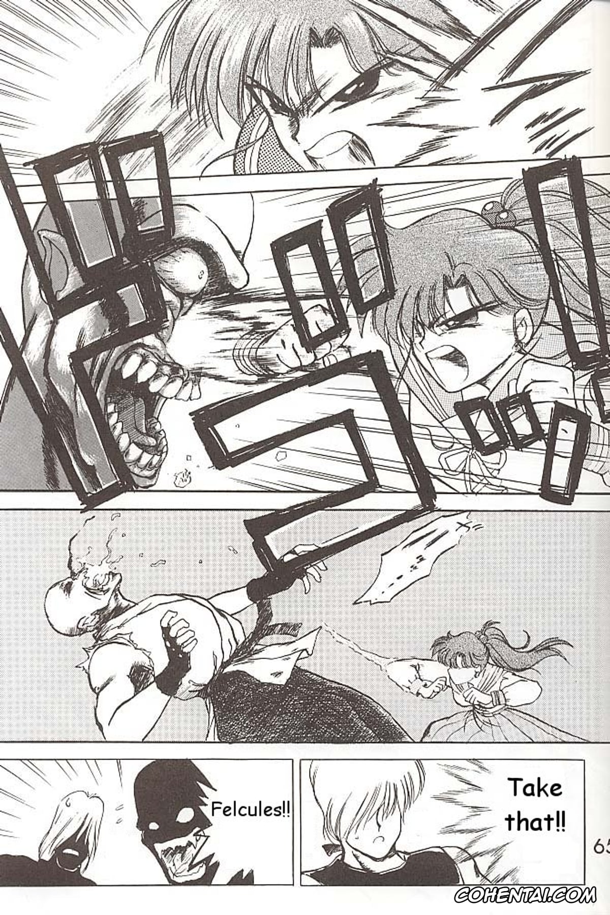 Sailor Moon | Bishoujo Senshi Sailor Moon xxx, Sailor Jupiter | Makoto Kino xxx, Sailor Mars | Rei Hino xxx, Sailor Mercury | Ami Mizuno xxx, Love Deluxe (Bishoujo Senshi Sailor Moon), pagina 64