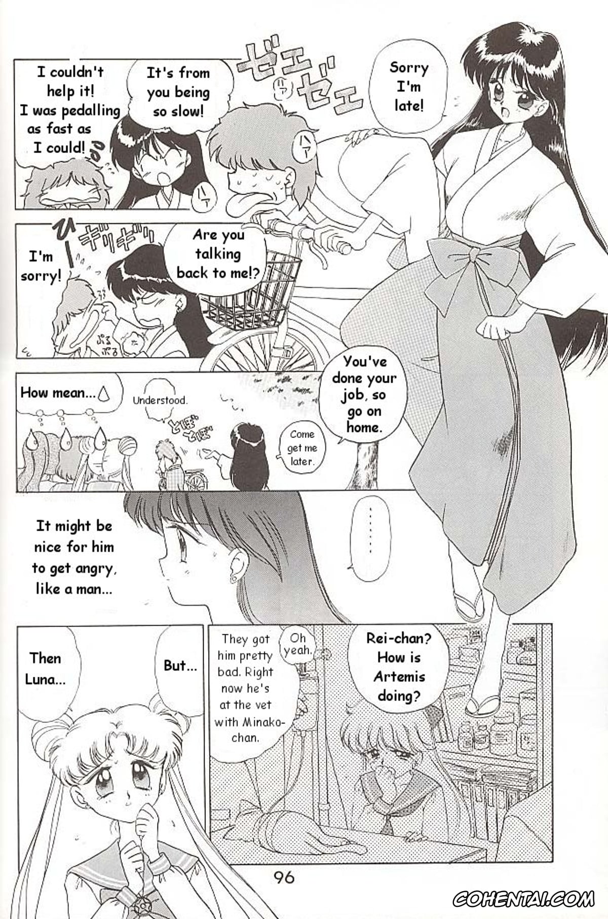 Sailor Moon | Bishoujo Senshi Sailor Moon porno, Sailor Jupiter | Makoto Kino porno, Sailor Mars | Rei Hino porno, Sailor Mercury | Ami Mizuno porno, Love Deluxe (Bishoujo Senshi Sailor Moon), pagina 95