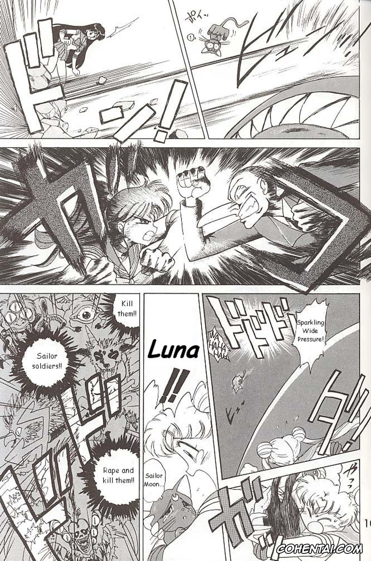 Sailor Moon | Bishoujo Senshi Sailor Moon hentai, Sailor Jupiter | Makoto Kino hentai, Sailor Mars | Rei Hino hentai, Sailor Mercury | Ami Mizuno hentai, Love Deluxe (Bishoujo Senshi Sailor Moon), pagina 102