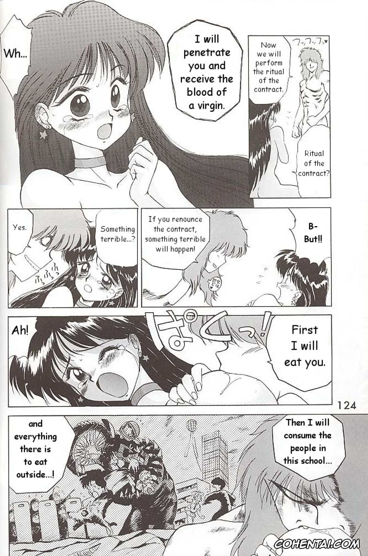 Sailor Moon | Bishoujo Senshi Sailor Moon hentai, Sailor Jupiter | Makoto Kino hentai, Sailor Mars | Rei Hino hentai, Sailor Mercury | Ami Mizuno hentai, Love Deluxe (Bishoujo Senshi Sailor Moon), pagina 123