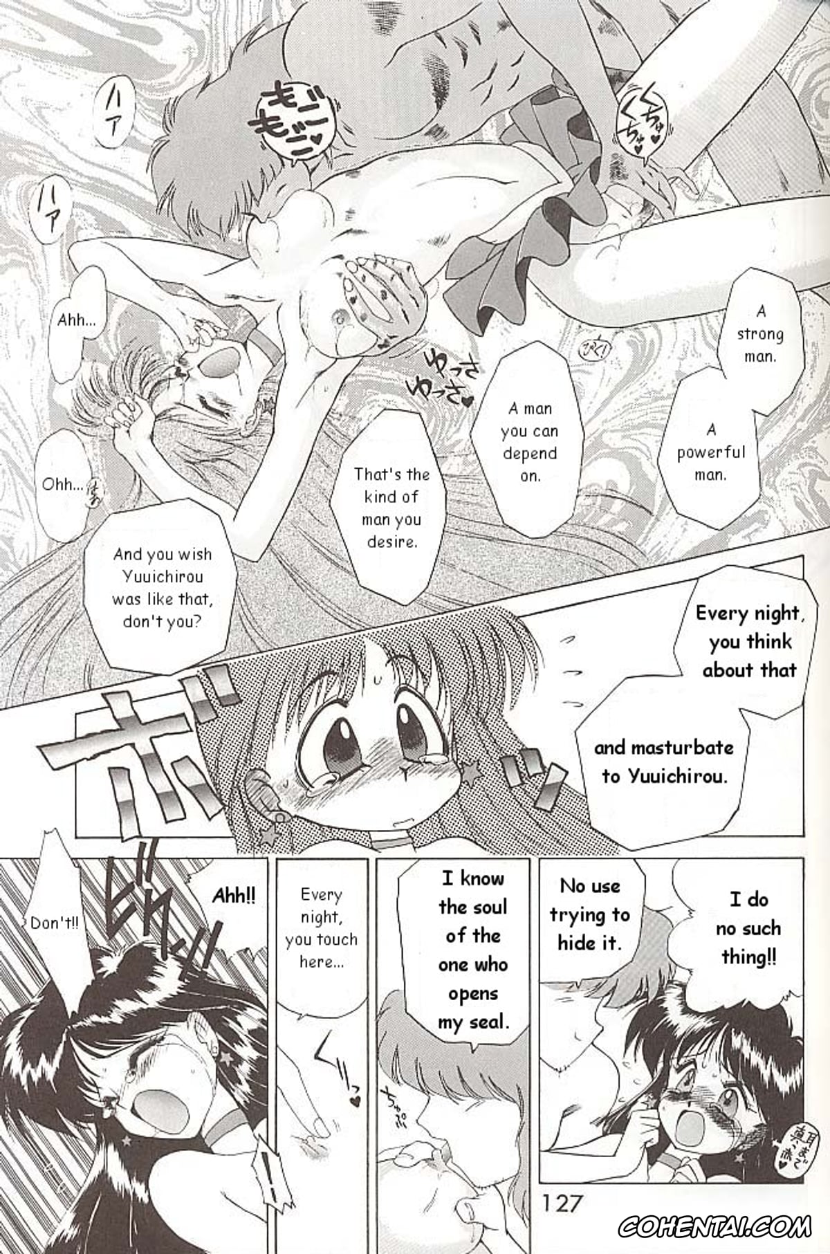 Sailor Moon | Bishoujo Senshi Sailor Moon hentai, Sailor Jupiter | Makoto Kino hentai, Sailor Mars | Rei Hino hentai, Sailor Mercury | Ami Mizuno hentai, Love Deluxe (Bishoujo Senshi Sailor Moon), pagina 126
