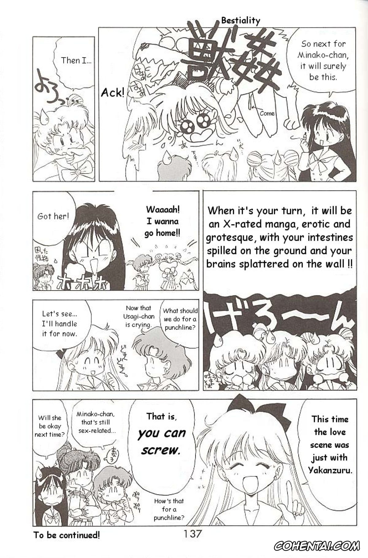 Sailor Moon | Bishoujo Senshi Sailor Moon xxx, Sailor Jupiter | Makoto Kino xxx, Sailor Mars | Rei Hino xxx, Sailor Mercury | Ami Mizuno xxx, Love Deluxe (Bishoujo Senshi Sailor Moon), pagina 136