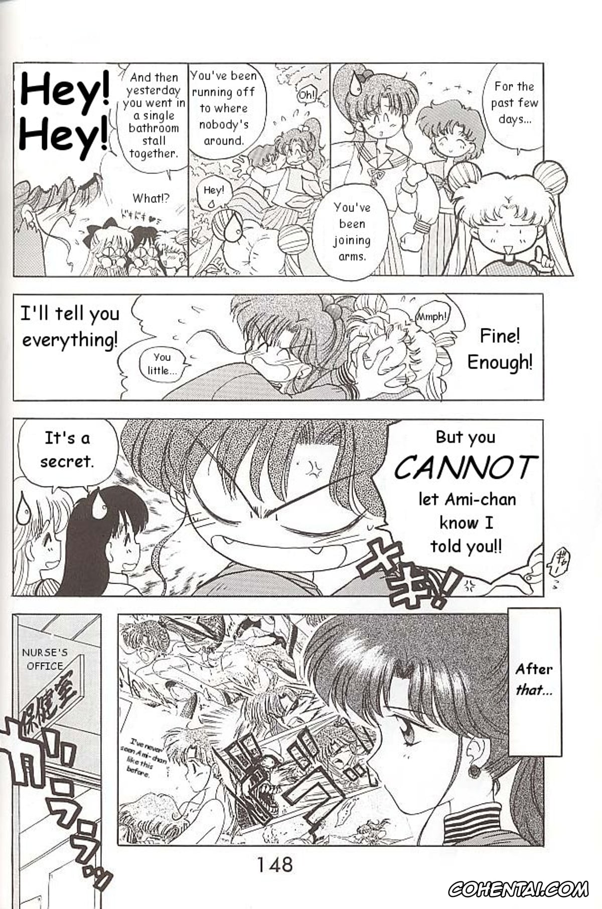Sailor Moon | Bishoujo Senshi Sailor Moon hentai, Sailor Jupiter | Makoto Kino hentai, Sailor Mars | Rei Hino hentai, Sailor Mercury | Ami Mizuno hentai, Love Deluxe (Bishoujo Senshi Sailor Moon), pagina 147