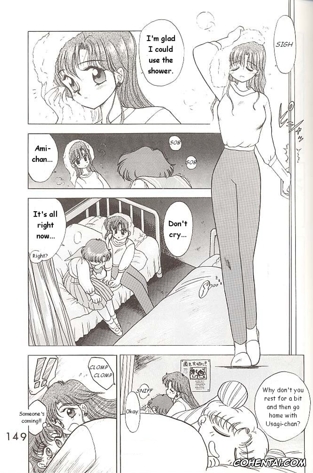 Sailor Moon | Bishoujo Senshi Sailor Moon xxx, Sailor Jupiter | Makoto Kino xxx, Sailor Mars | Rei Hino xxx, Sailor Mercury | Ami Mizuno xxx, Love Deluxe (Bishoujo Senshi Sailor Moon), pagina 148