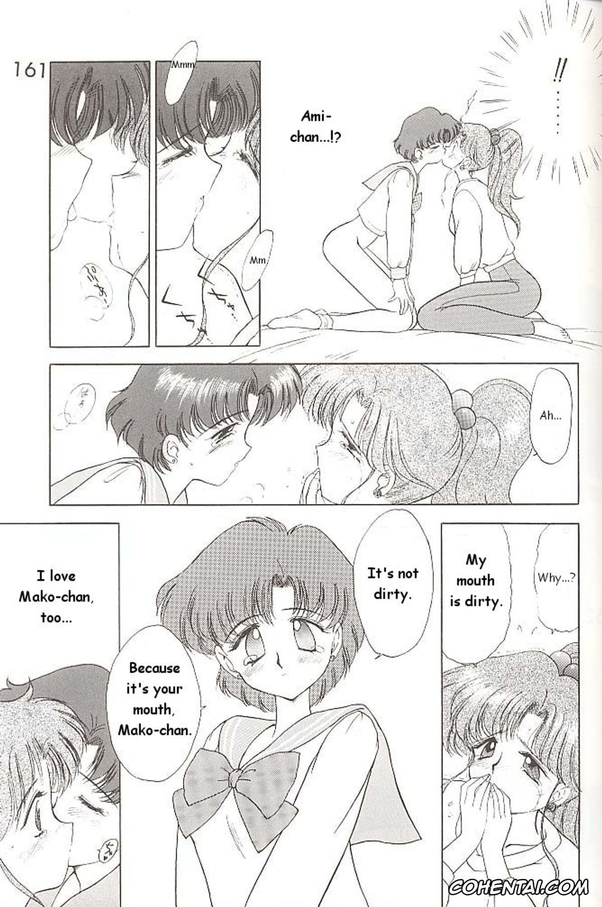 Sailor Moon | Bishoujo Senshi Sailor Moon xxx, Sailor Jupiter | Makoto Kino xxx, Sailor Mars | Rei Hino xxx, Sailor Mercury | Ami Mizuno xxx, Love Deluxe (Bishoujo Senshi Sailor Moon), pagina 160
