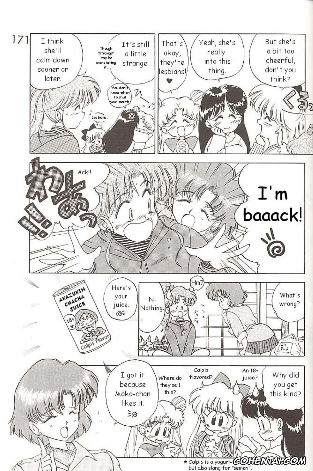 Sailor Moon | Bishoujo Senshi Sailor Moon porno, Sailor Jupiter | Makoto Kino porno, Sailor Mars | Rei Hino porno, Sailor Mercury | Ami Mizuno porno, Love Deluxe (Bishoujo Senshi Sailor Moon), pagina 170