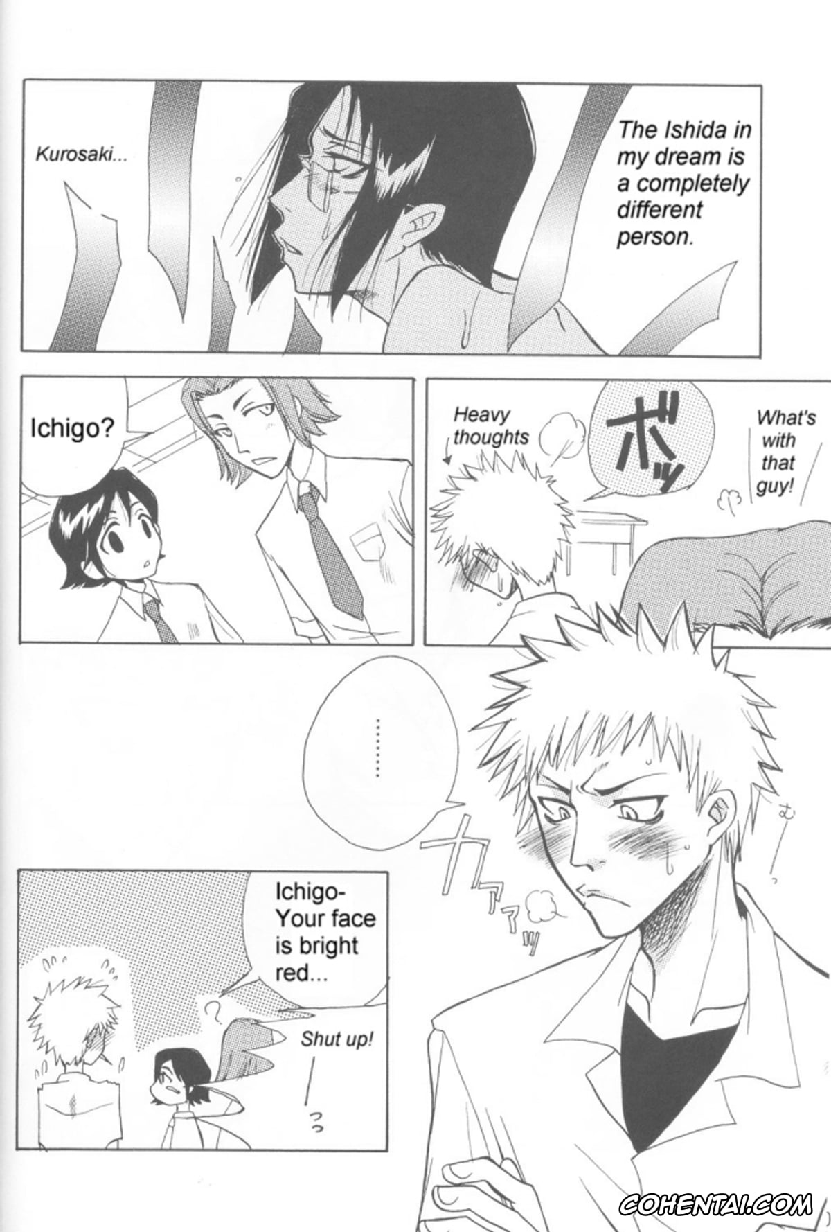 Bleach xxx, Ichigo Kurosaki xxx, Uryuu Ishida xxx, Warera no Houfuku no Tameni Shi ni Irite (Bleach), pagina 10