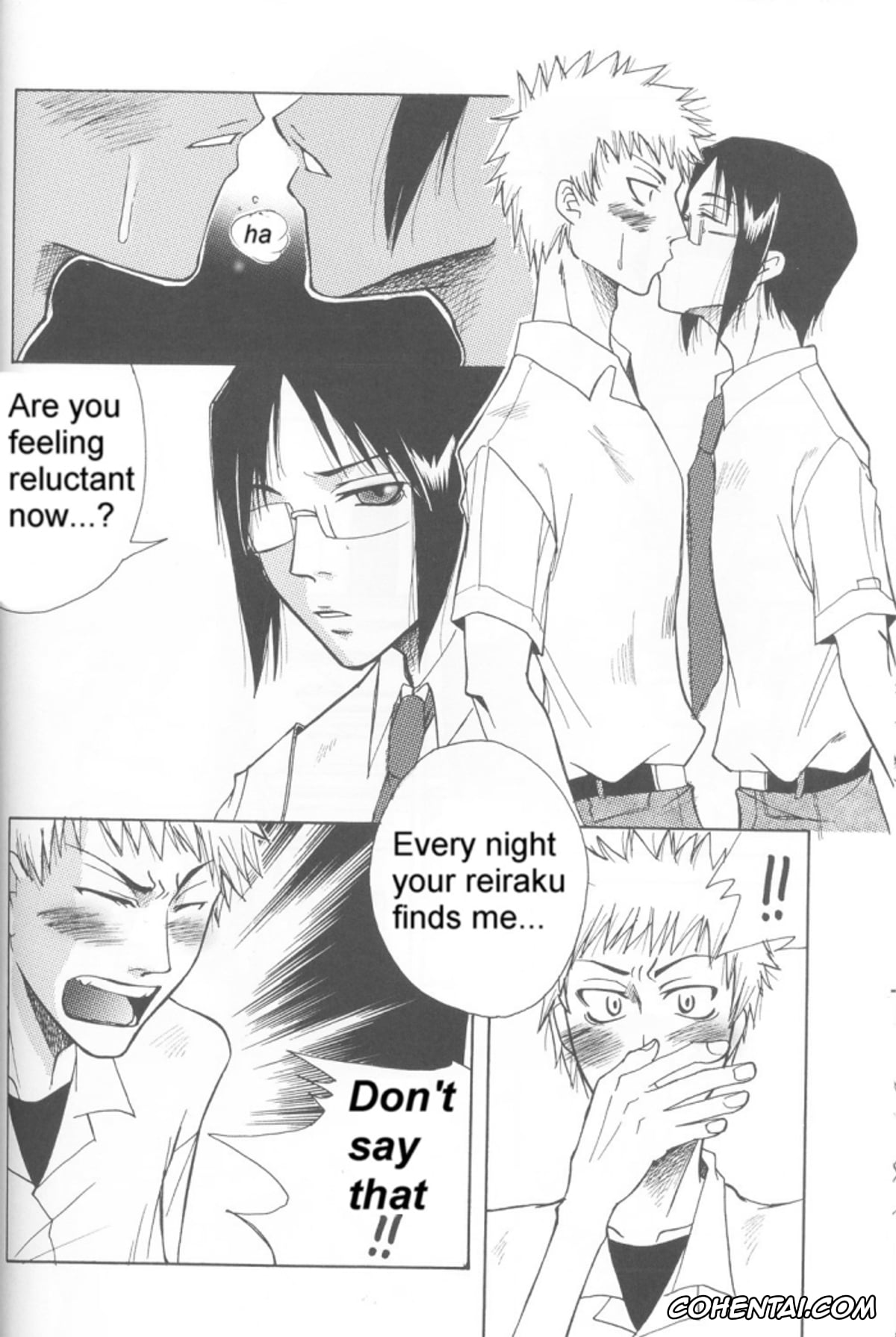 Bleach porno, Ichigo Kurosaki porno, Uryuu Ishida porno, Warera no Houfuku no Tameni Shi ni Irite (Bleach), pagina 20