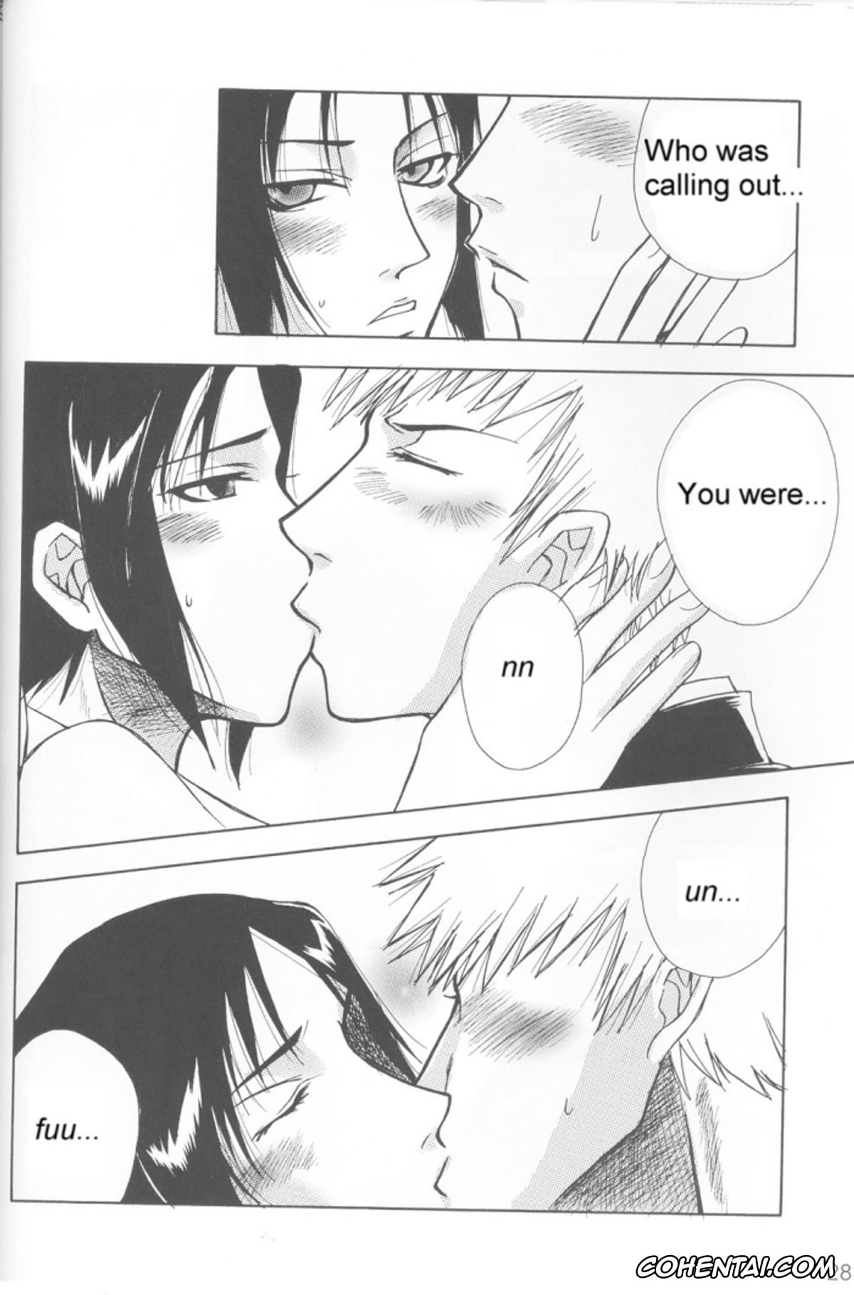 Bleach porno, Ichigo Kurosaki porno, Uryuu Ishida porno, Warera no Houfuku no Tameni Shi ni Irite (Bleach), pagina 26