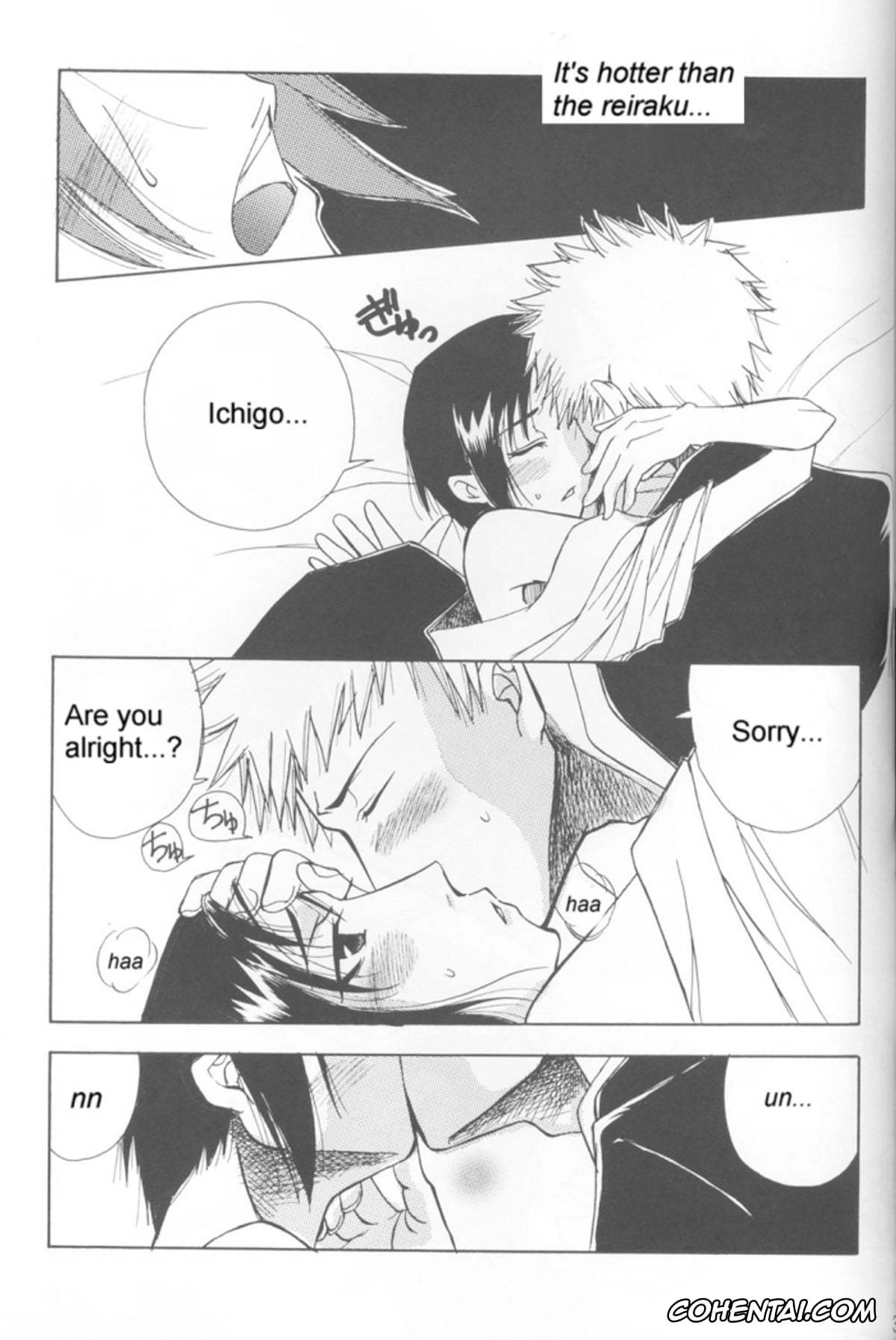 Bleach xxx, Ichigo Kurosaki xxx, Uryuu Ishida xxx, Warera no Houfuku no Tameni Shi ni Irite (Bleach), pagina 31