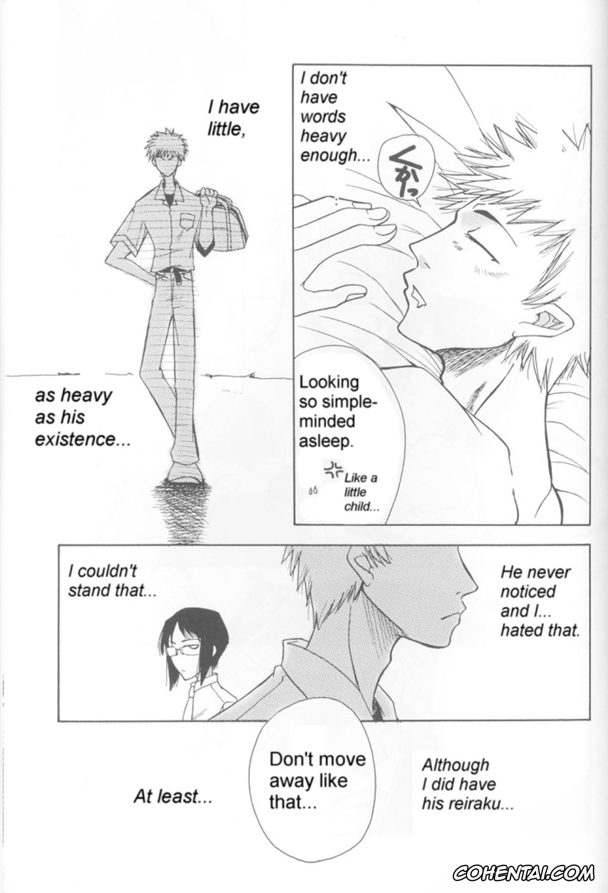 Bleach porno, Ichigo Kurosaki porno, Uryuu Ishida porno, Warera no Houfuku no Tameni Shi ni Irite (Bleach), pagina 35