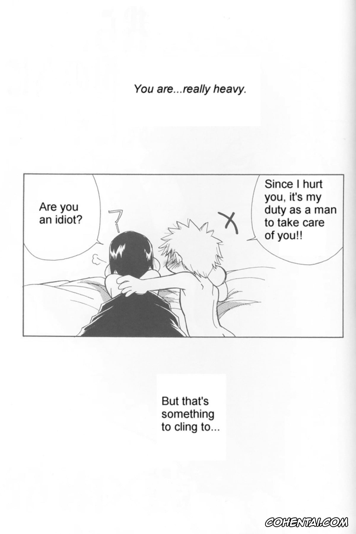 Bleach xxx, Ichigo Kurosaki xxx, Uryuu Ishida xxx, Warera no Houfuku no Tameni Shi ni Irite (Bleach), pagina 37
