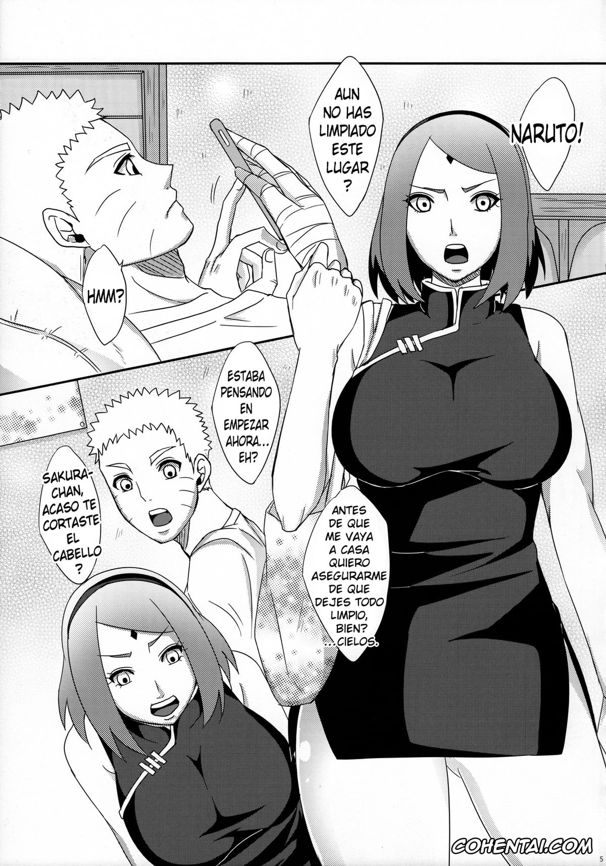 NARUTO porno, Naruto Uzumaki porno, Sakura Haruno porno, Tsunade porno, NaruSaku Gaiden 2 (Naruto), pagina 2