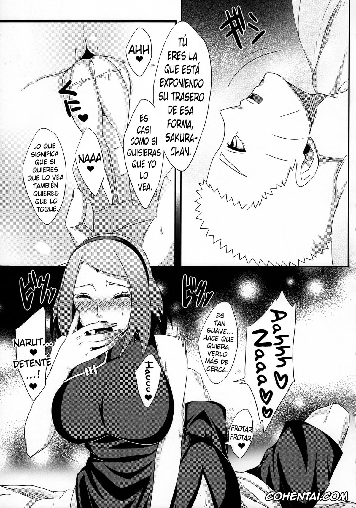 NARUTO xxx, Naruto Uzumaki xxx, Sakura Haruno xxx, Tsunade xxx, NaruSaku Gaiden 2 (Naruto), pagina 4