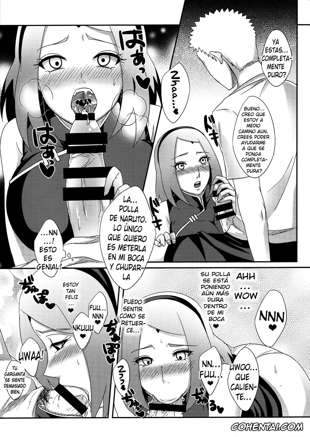 NARUTO hentai, Naruto Uzumaki hentai, Sakura Haruno hentai, Tsunade hentai, NaruSaku Gaiden 2 (Naruto), pagina 6